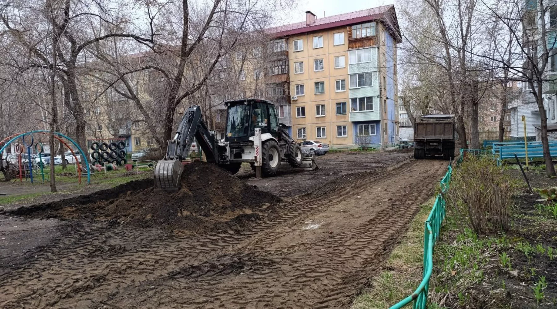 Ремонт дворов 
