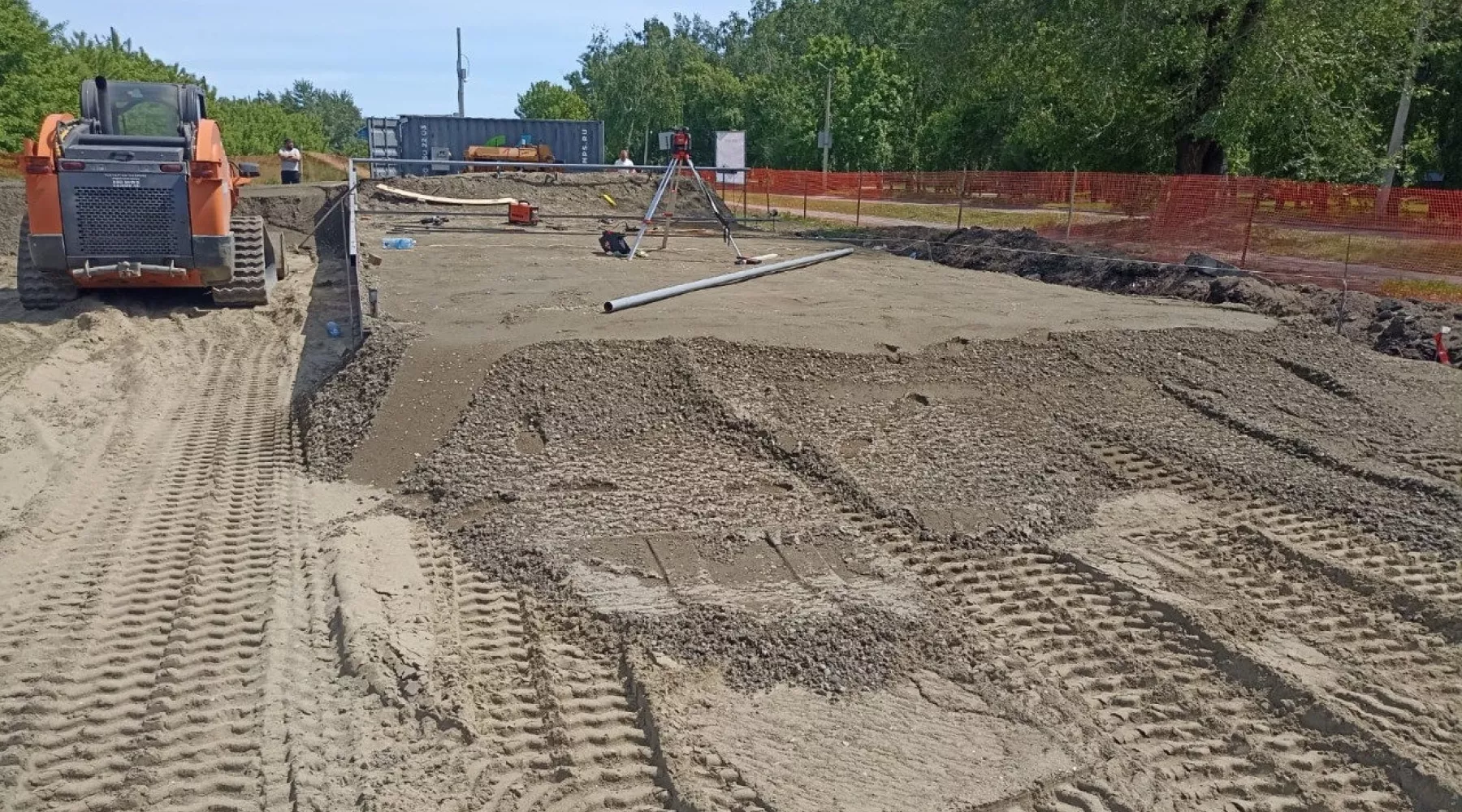 Строительство скейт-парка в Бийске 