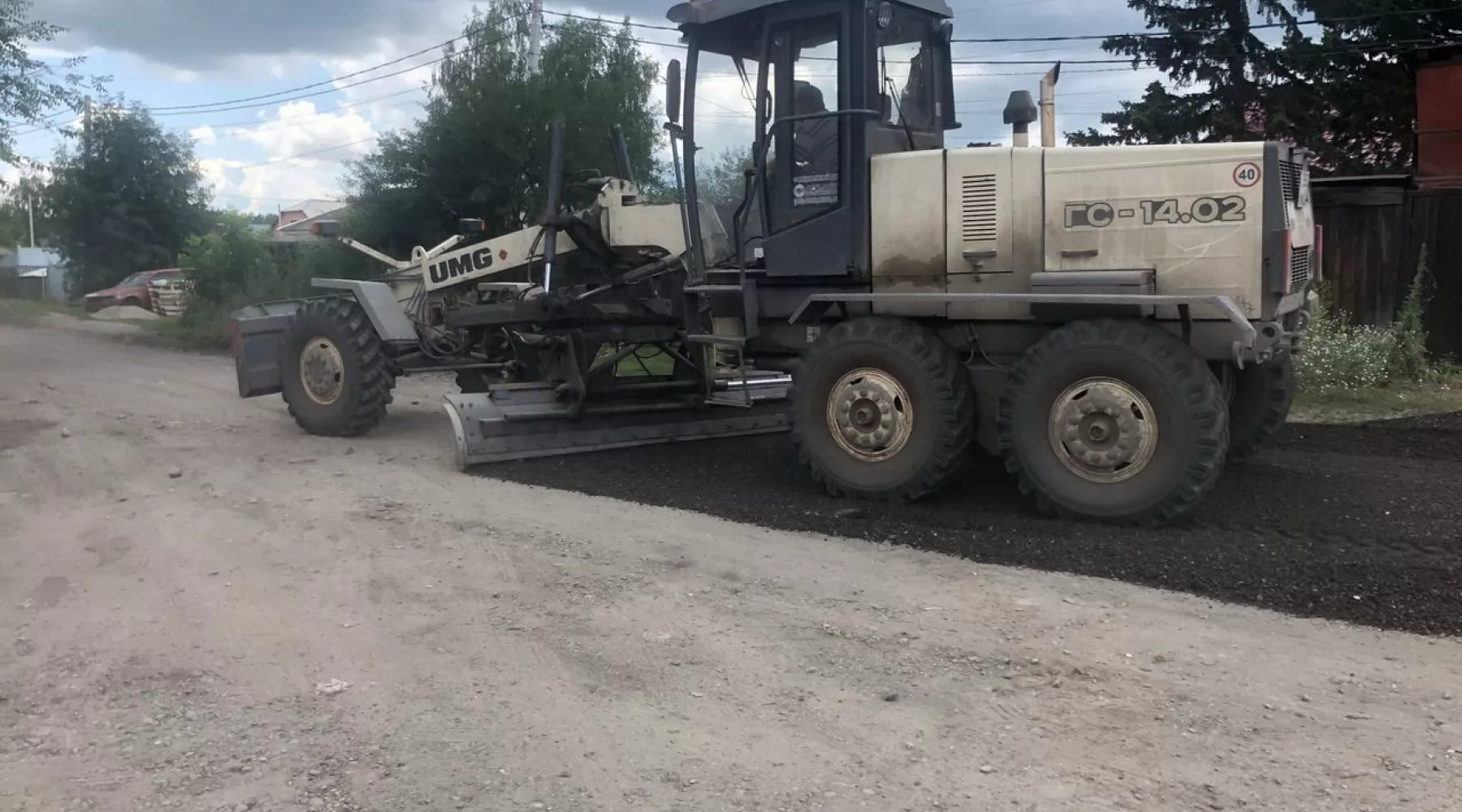 Грейдирование улиц частного сектора в Бийске