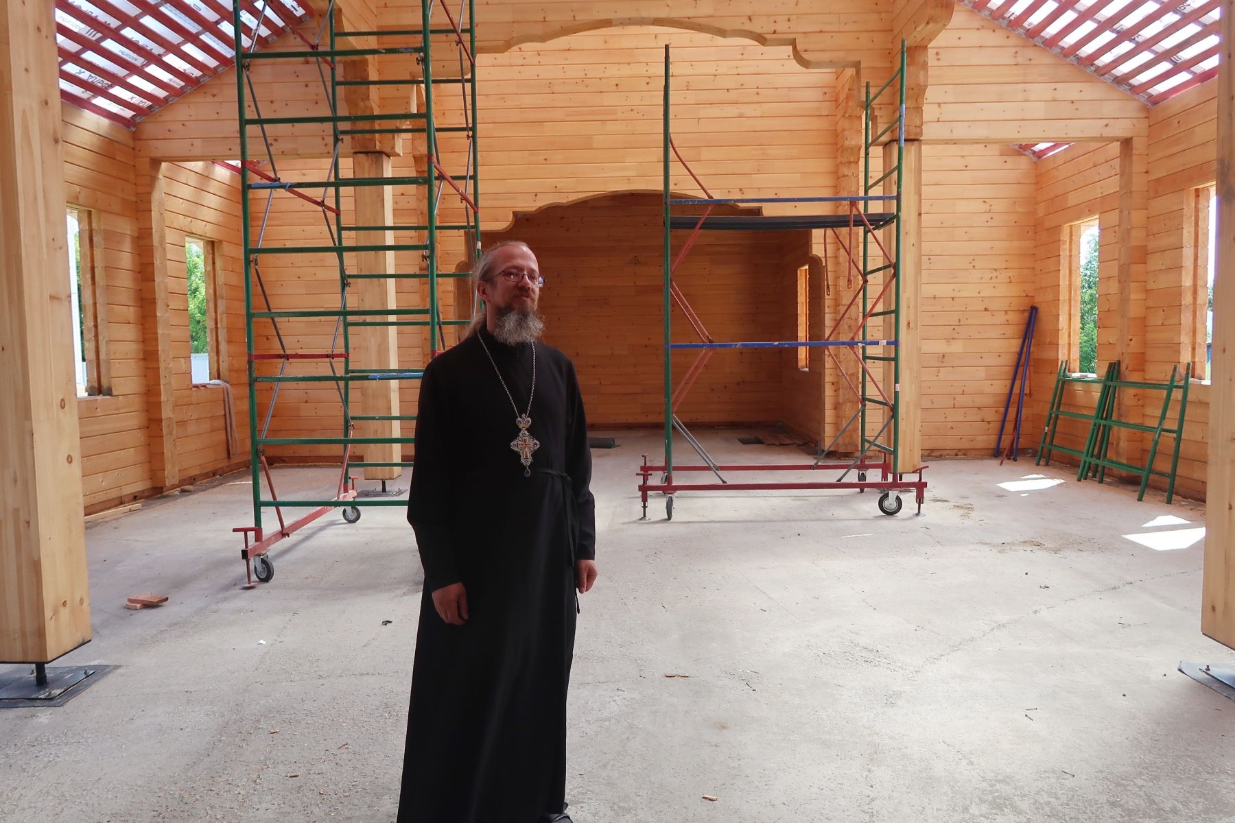 Строительство Храма святого великомученика и целителя Пантелеимона