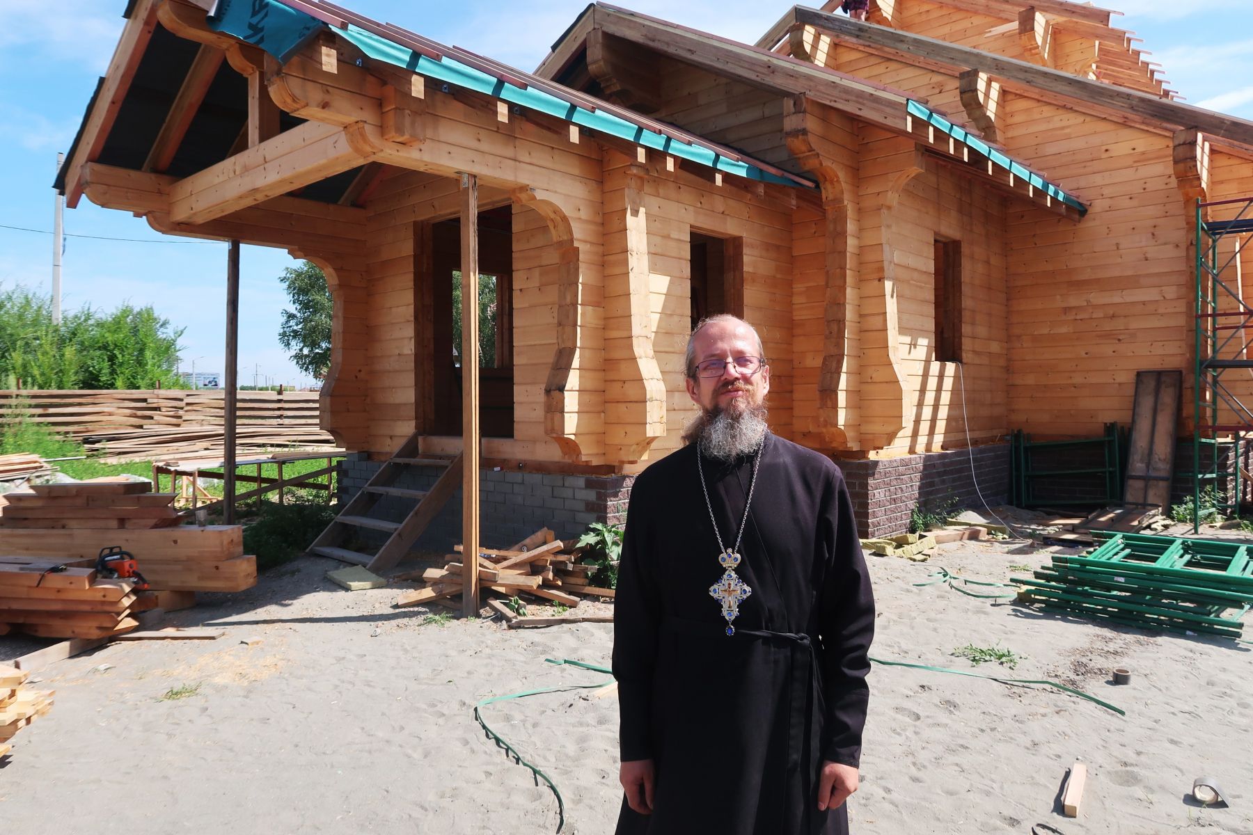 Строительство Храма святого великомученика и целителя Пантелеимона