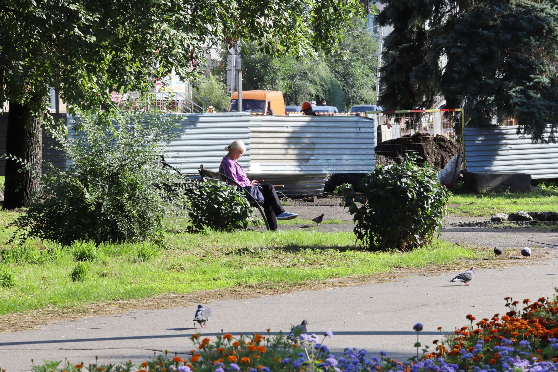 Первая очередь Петровского бульвара.