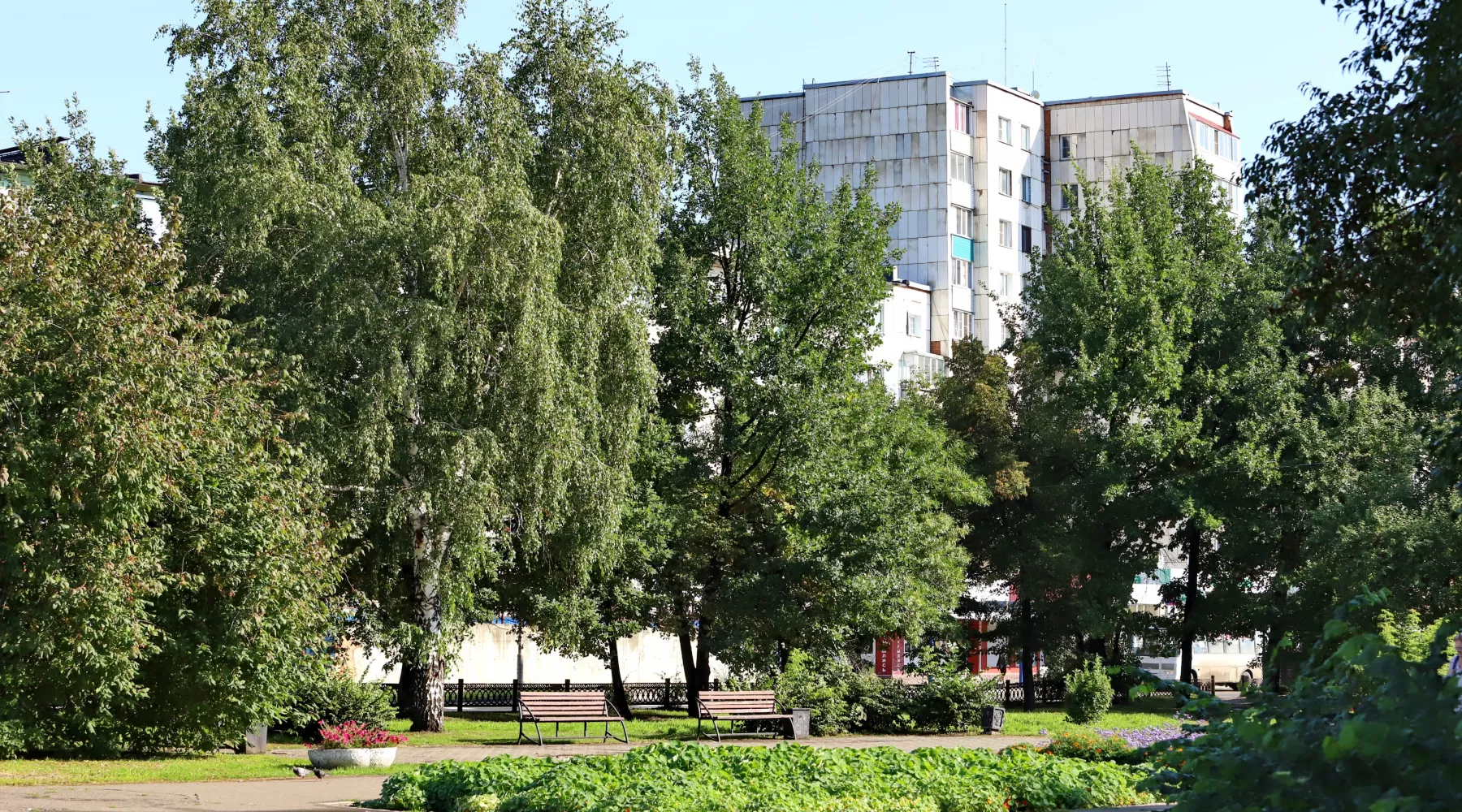 Первая очередь Петровского бульвара.