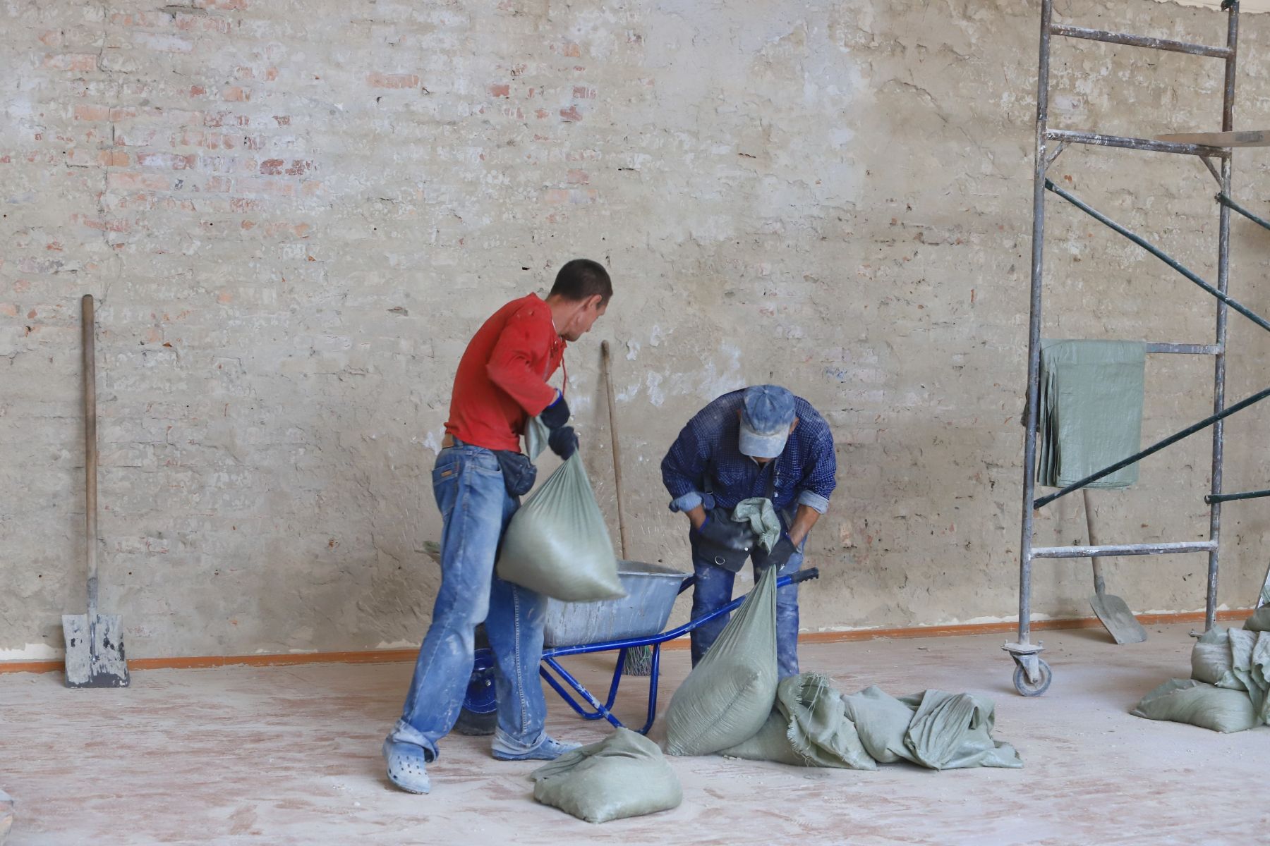 Ремонт спортивного зала в Диагностическом центре