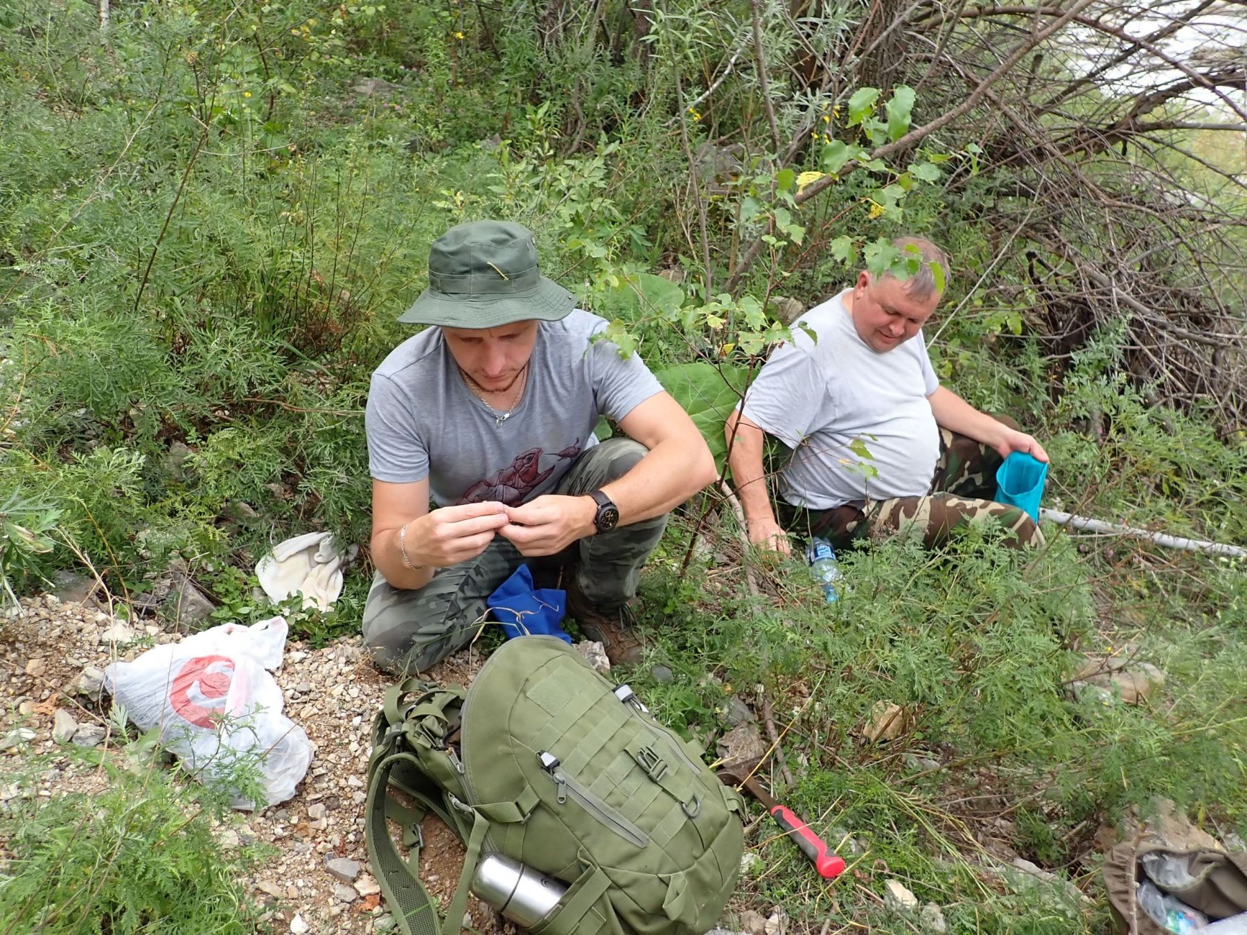 Изучение выходов пород