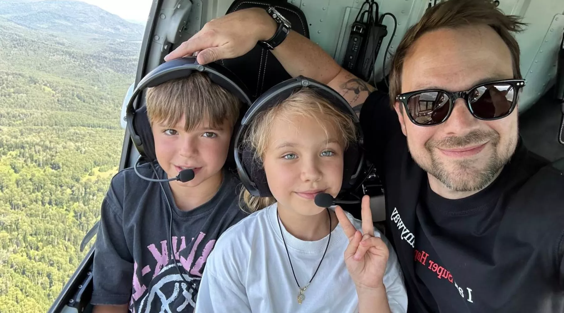 Алексей Чадов побывал на Алтае вместе с женой и детьми