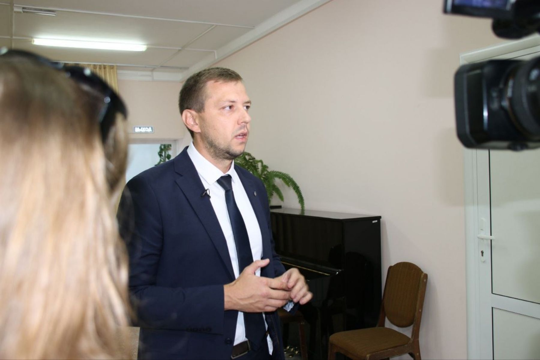 Виктор Щигрев побывал на открытии музыкальной школы №2