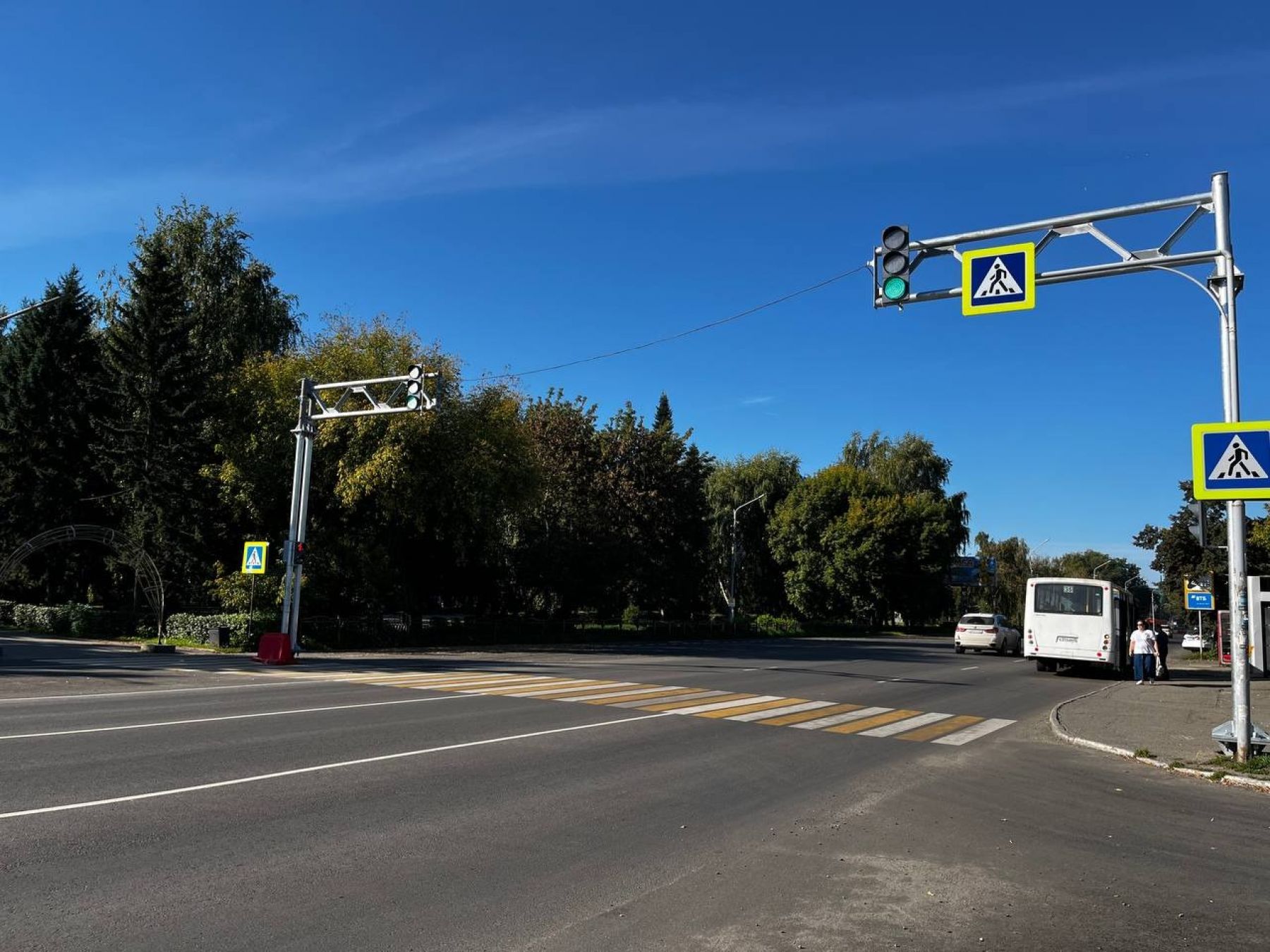 Светофор на ул. Ленина