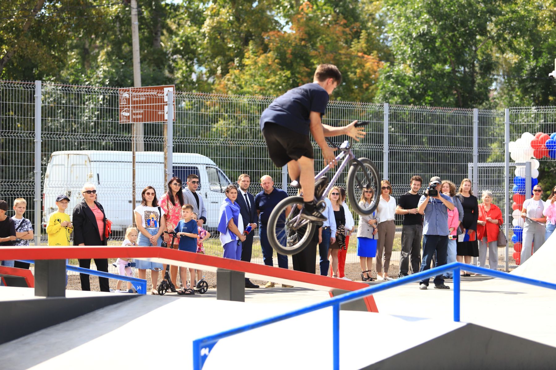 Открытие скейт-парка в Бийске 
