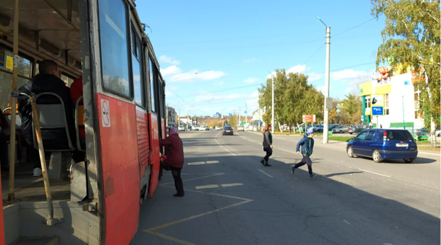 Бийчане просят вернуть остановку «Театральная» на прежнее место