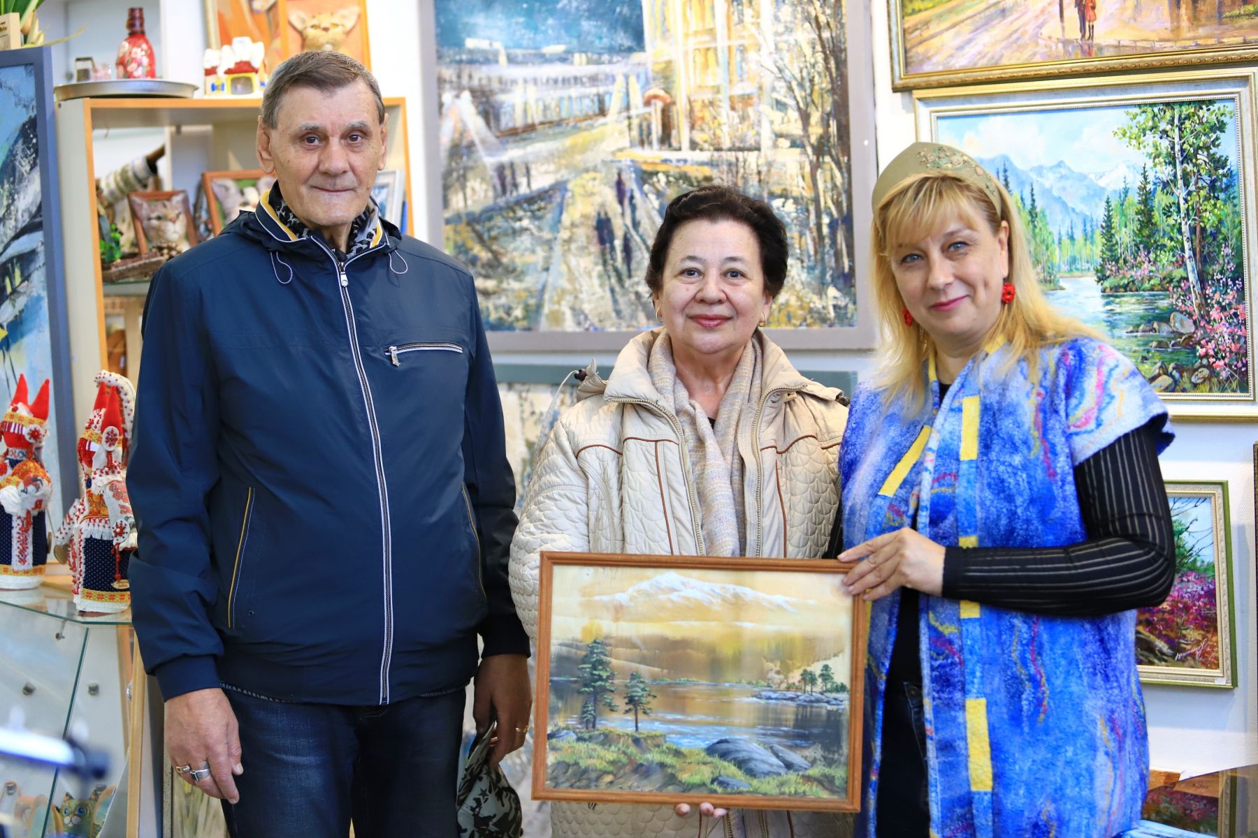 Выставка художников и ремесленников