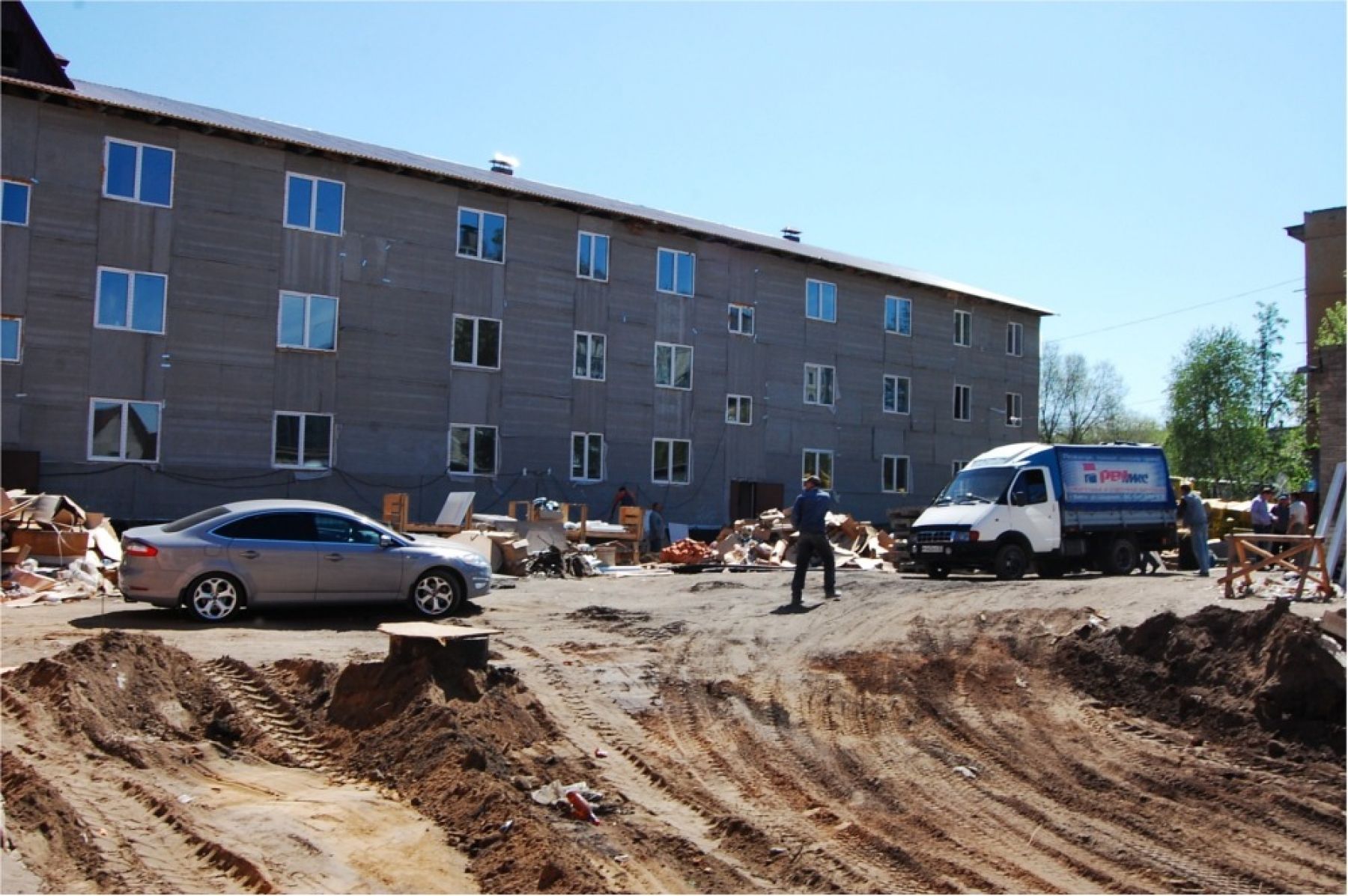 Сдача домов на ул. Спекова, 2012 год