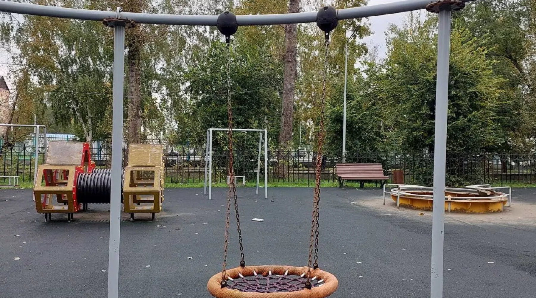 Благоустройство парков в Бийске 