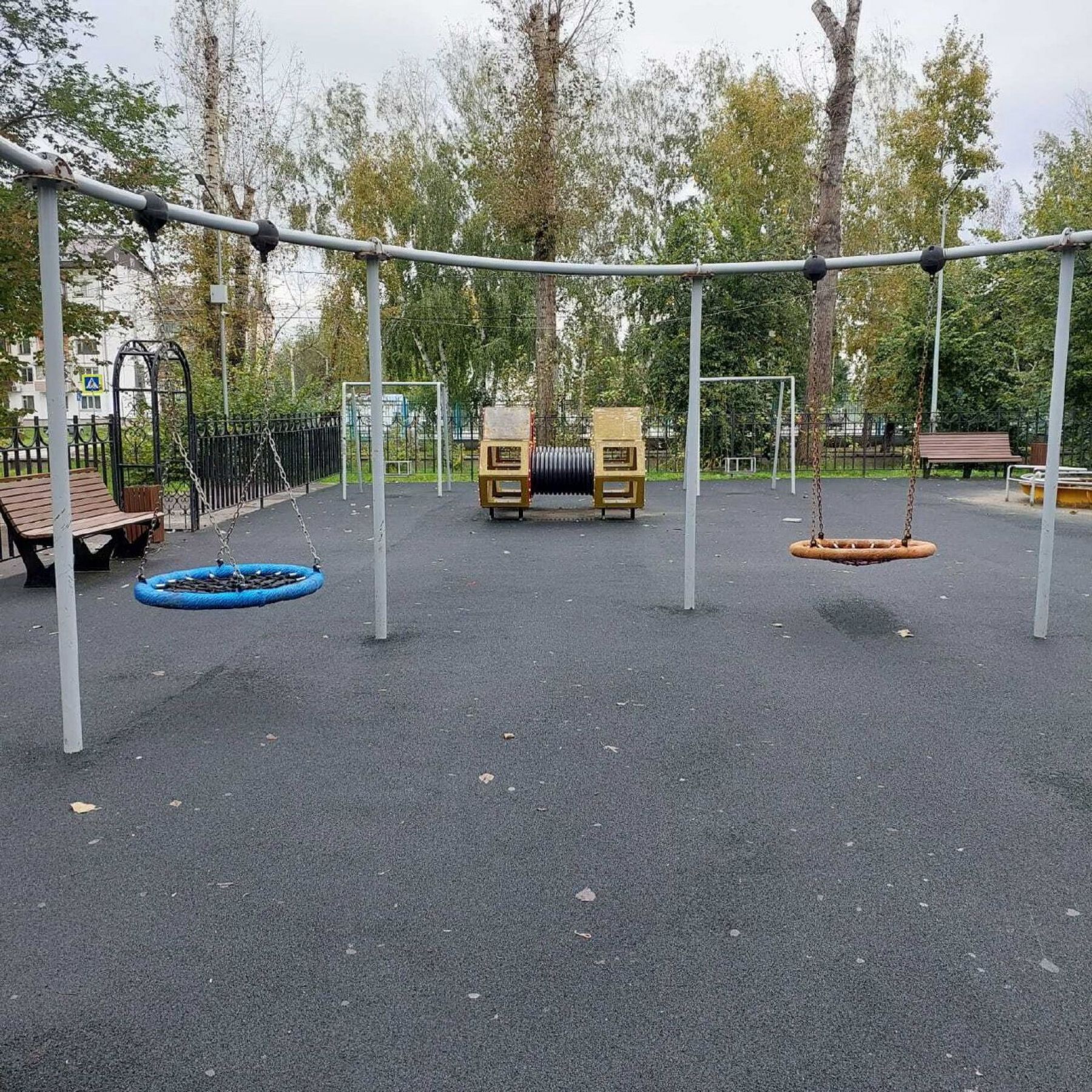 Благоустройство парков в Бийске 