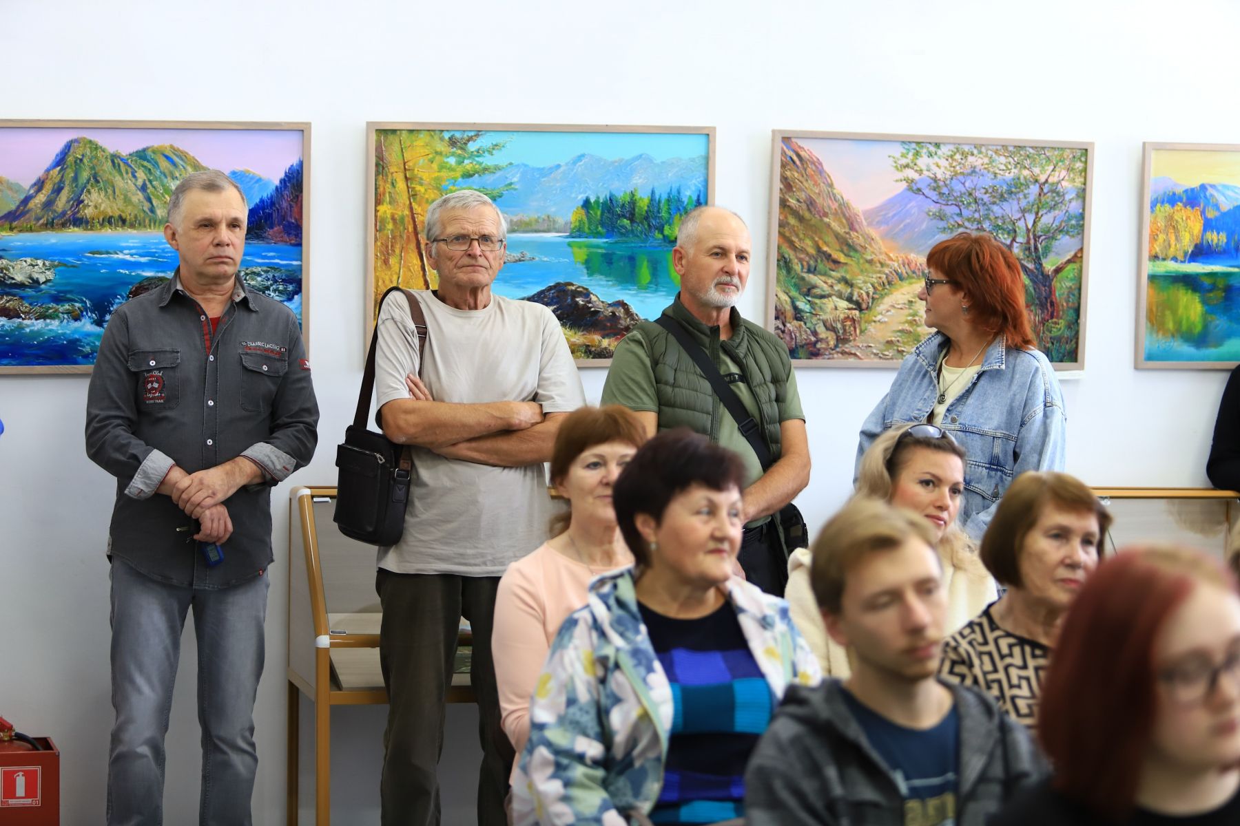 Выставка прошла в формате пресс-конференции