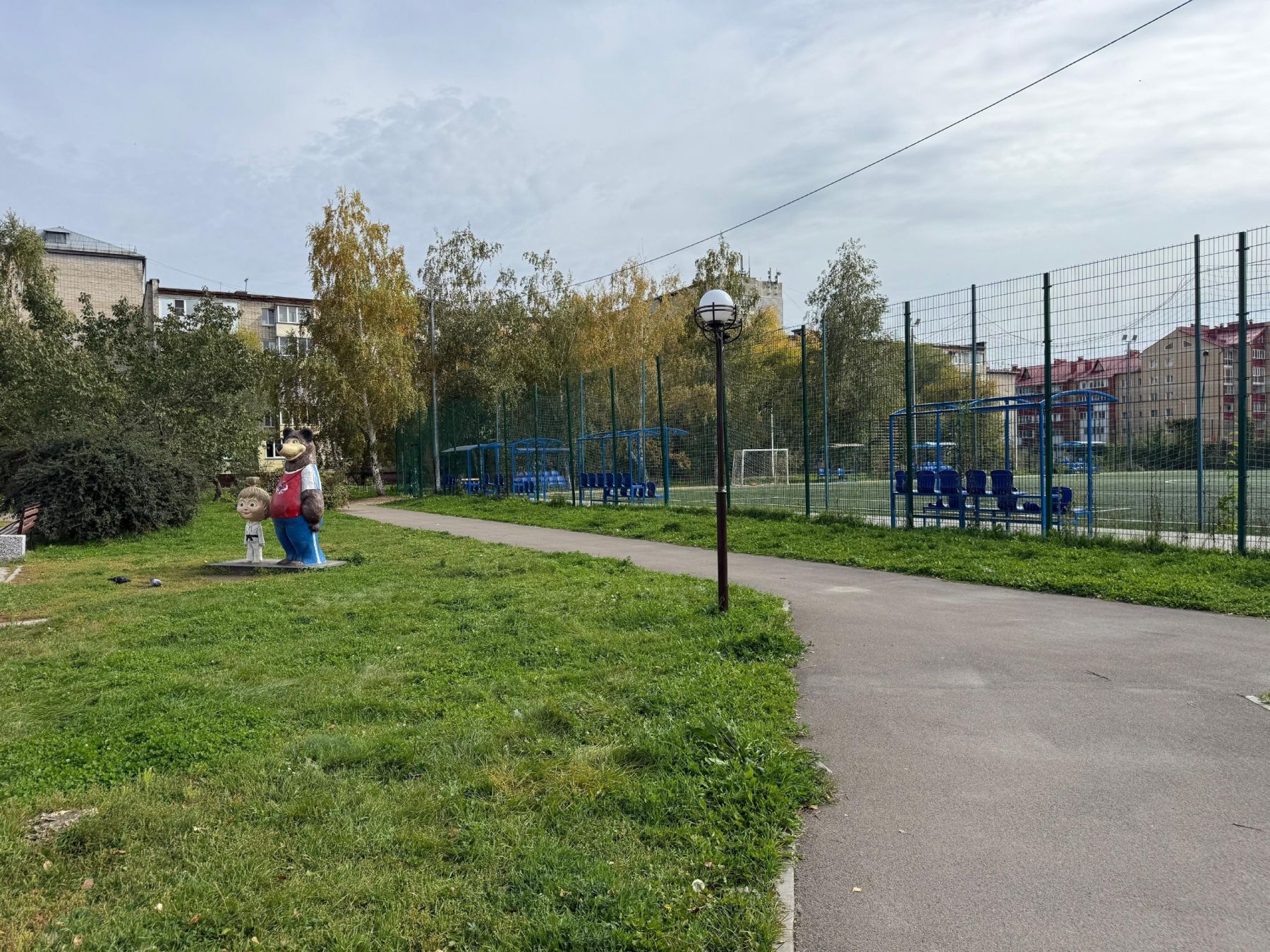 Благоустройство парков и скверов в Бийске 