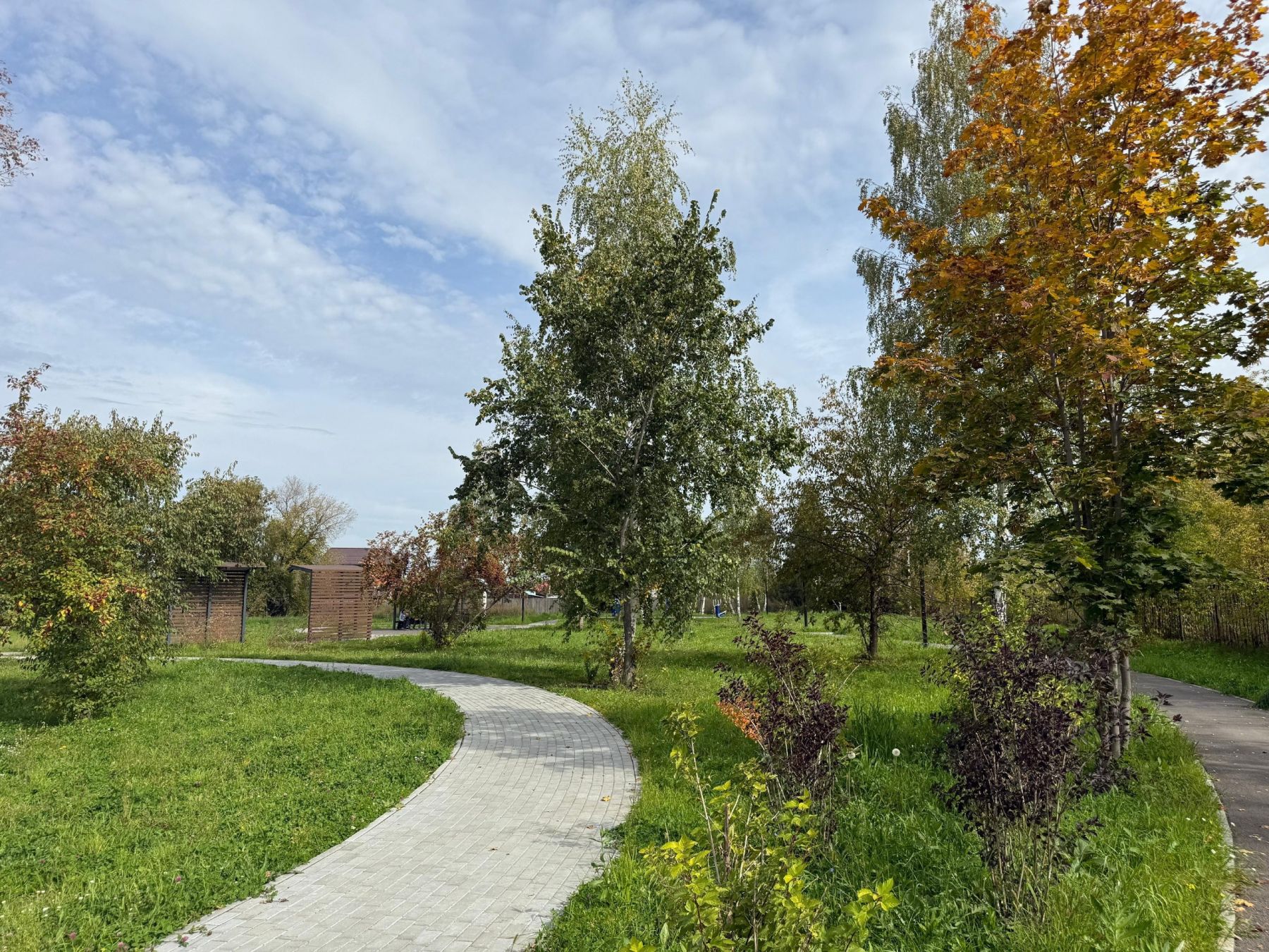 Благоустройство парков и скверов в Бийске 