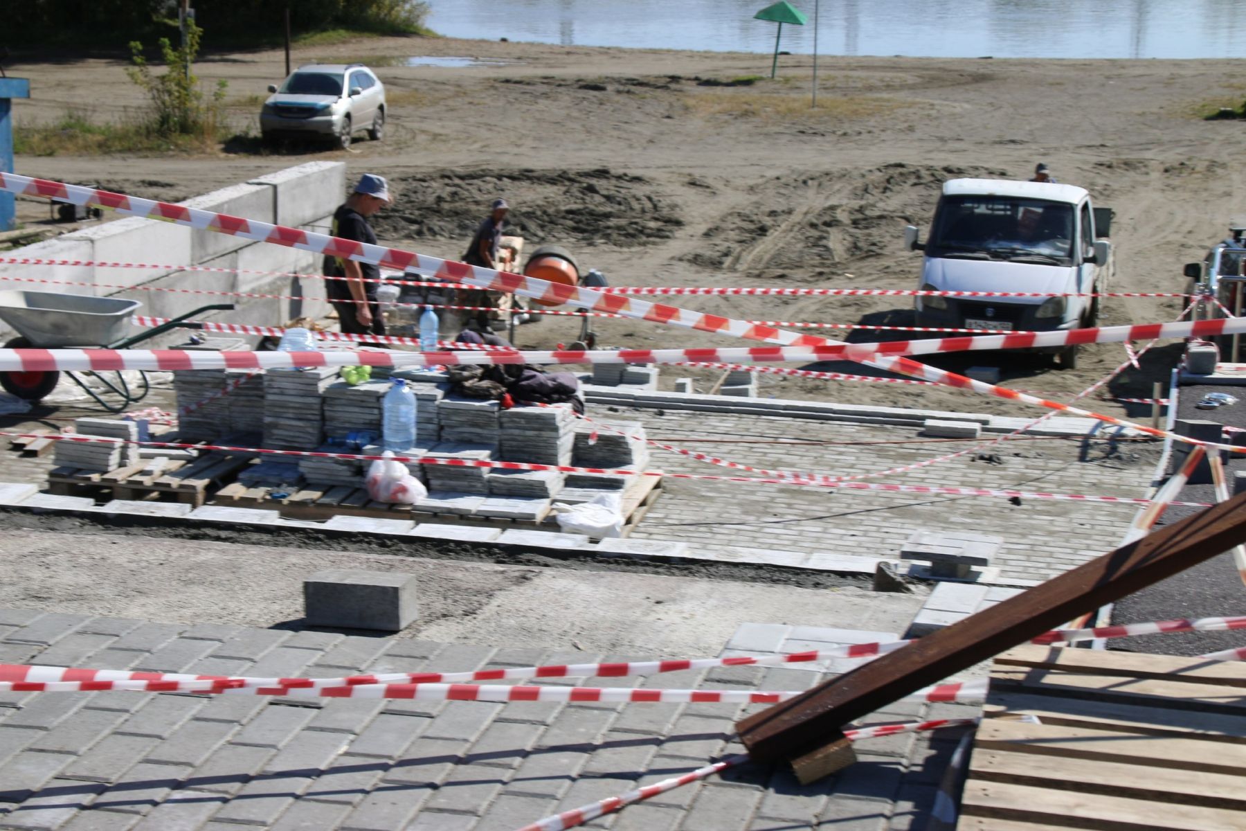 Ремонт парка Победы в Бийске