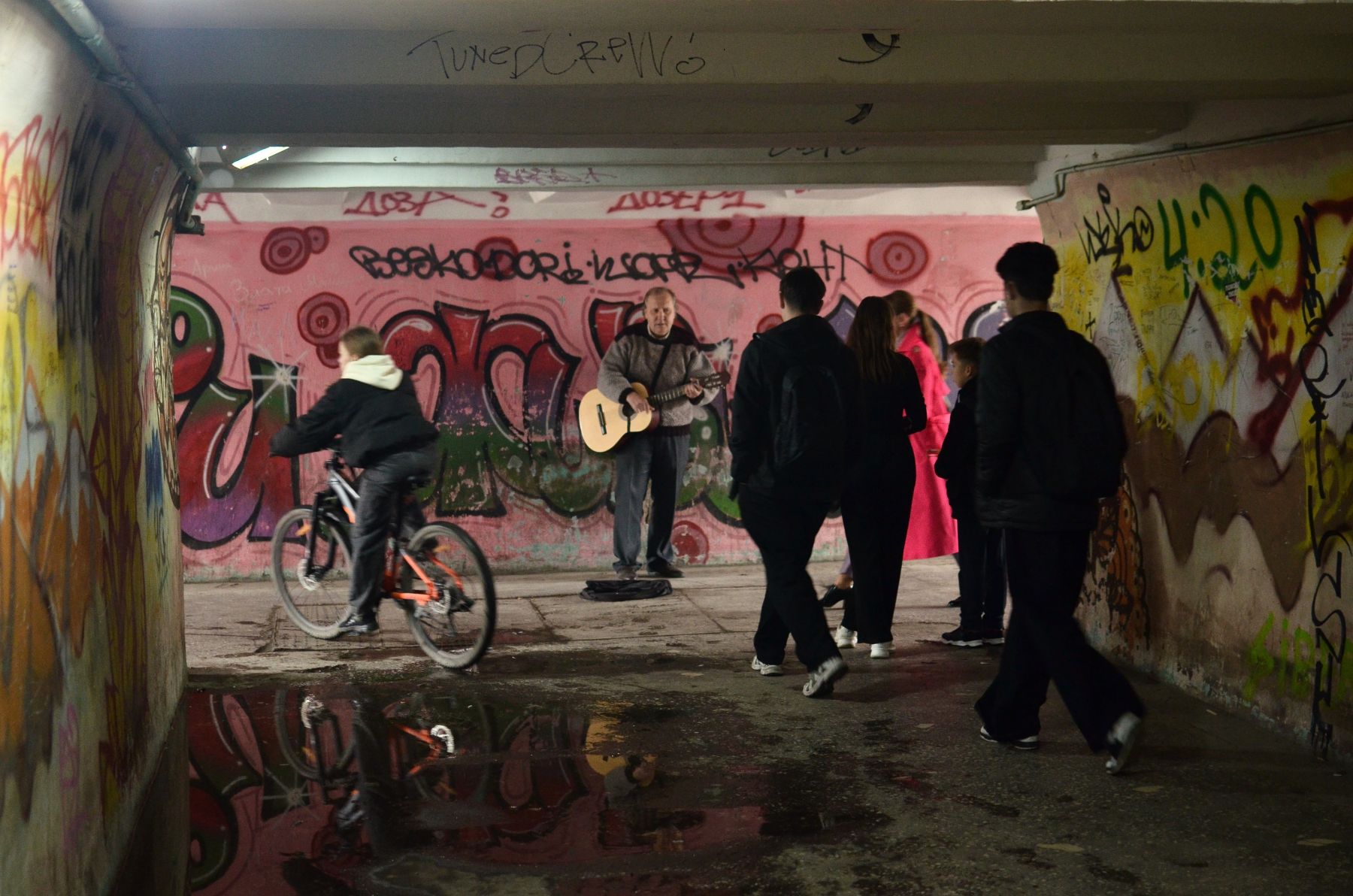 Подземный переход в переулке Коммунарском