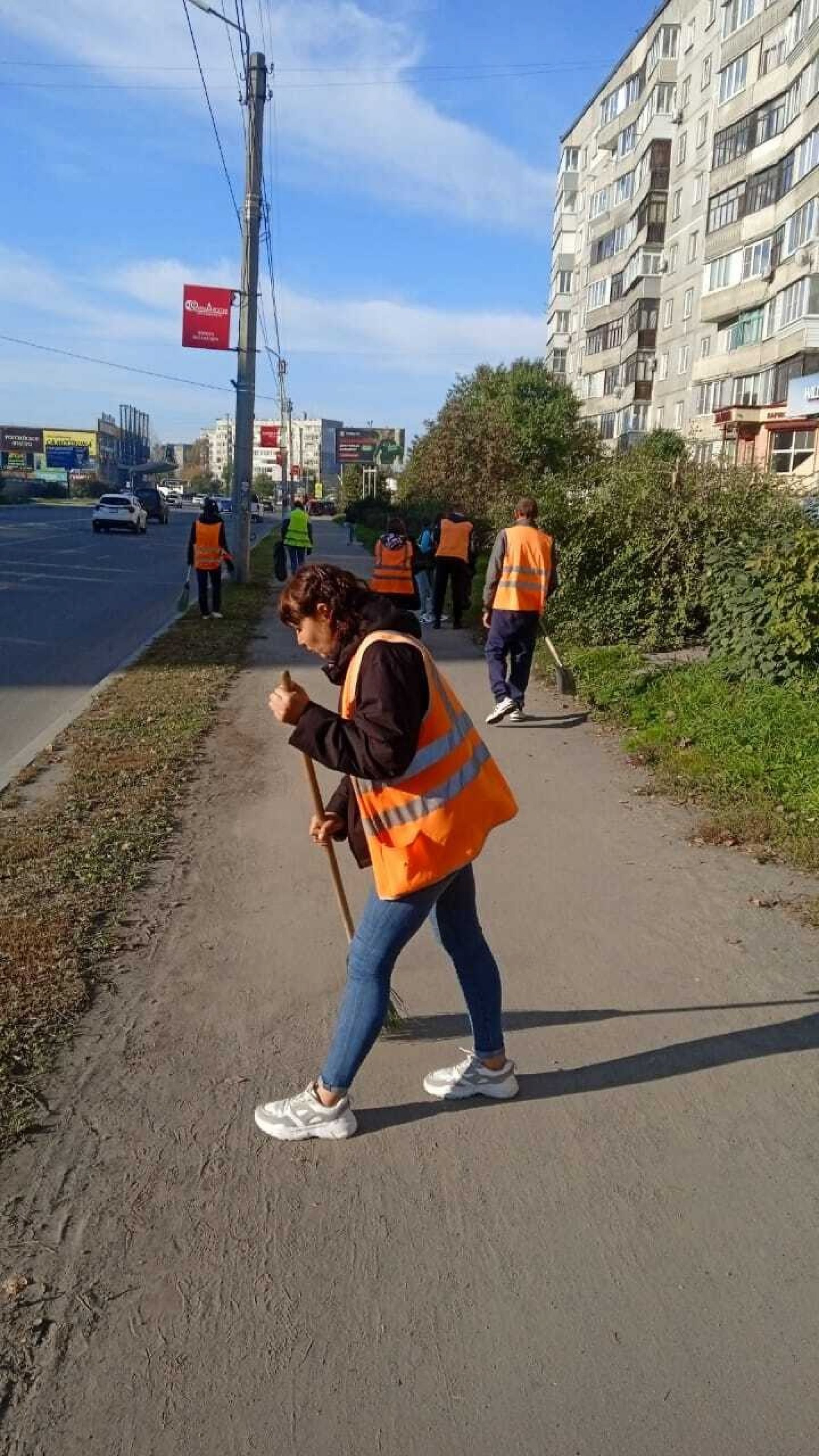 Благоустройство улиц в Бийске 