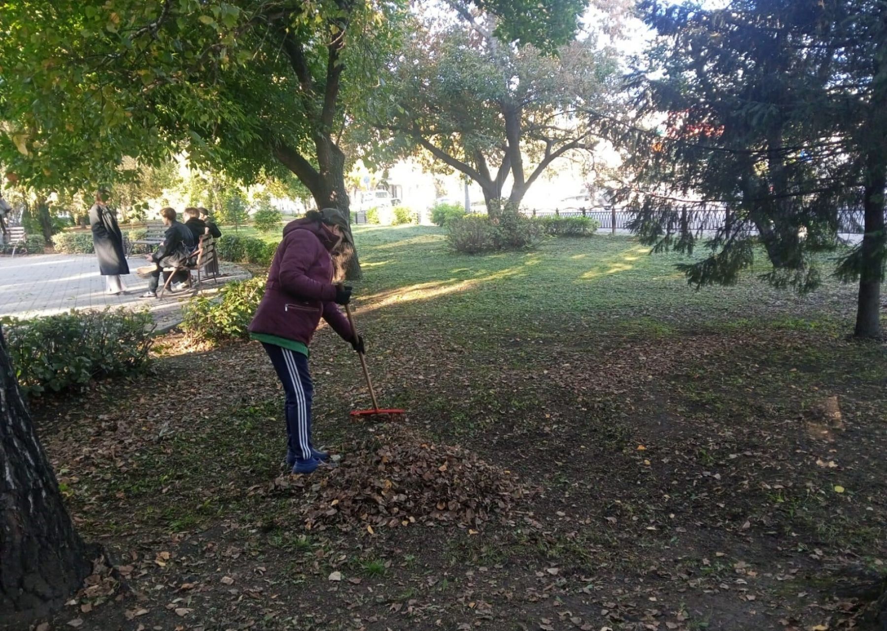 Благоустройство улиц в Бийске 