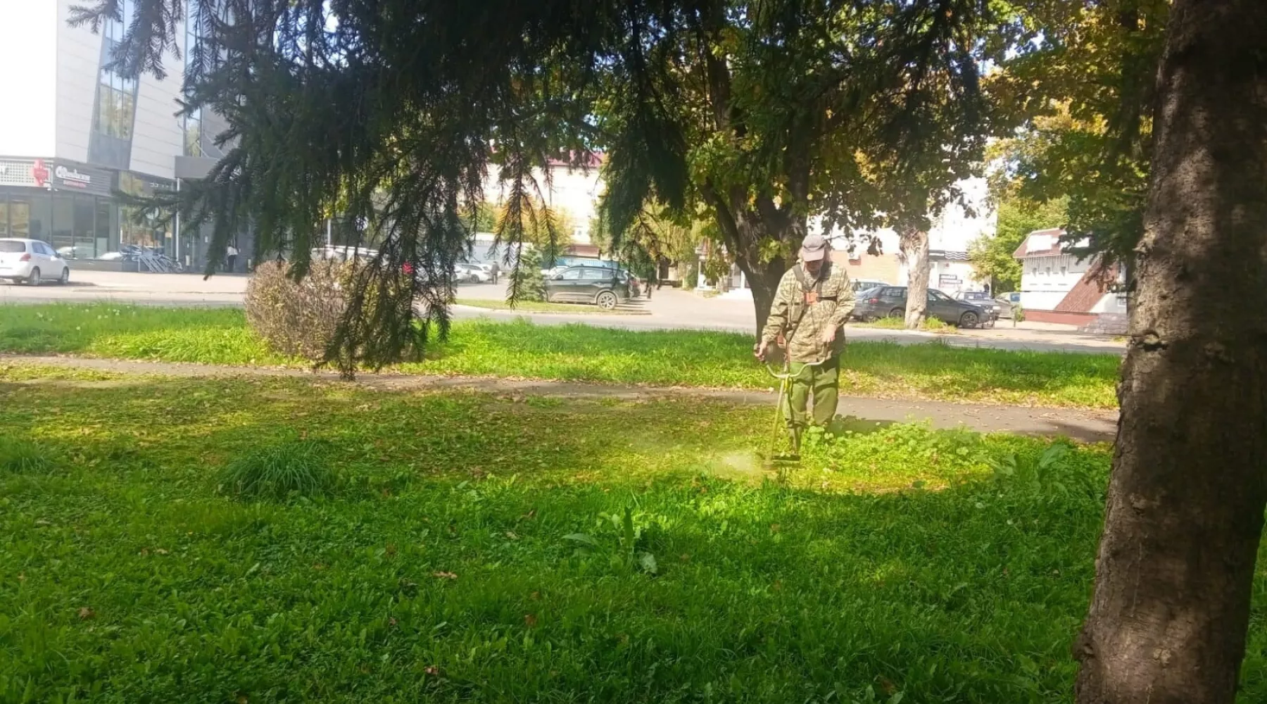 Благоустройство улиц в Бийске 