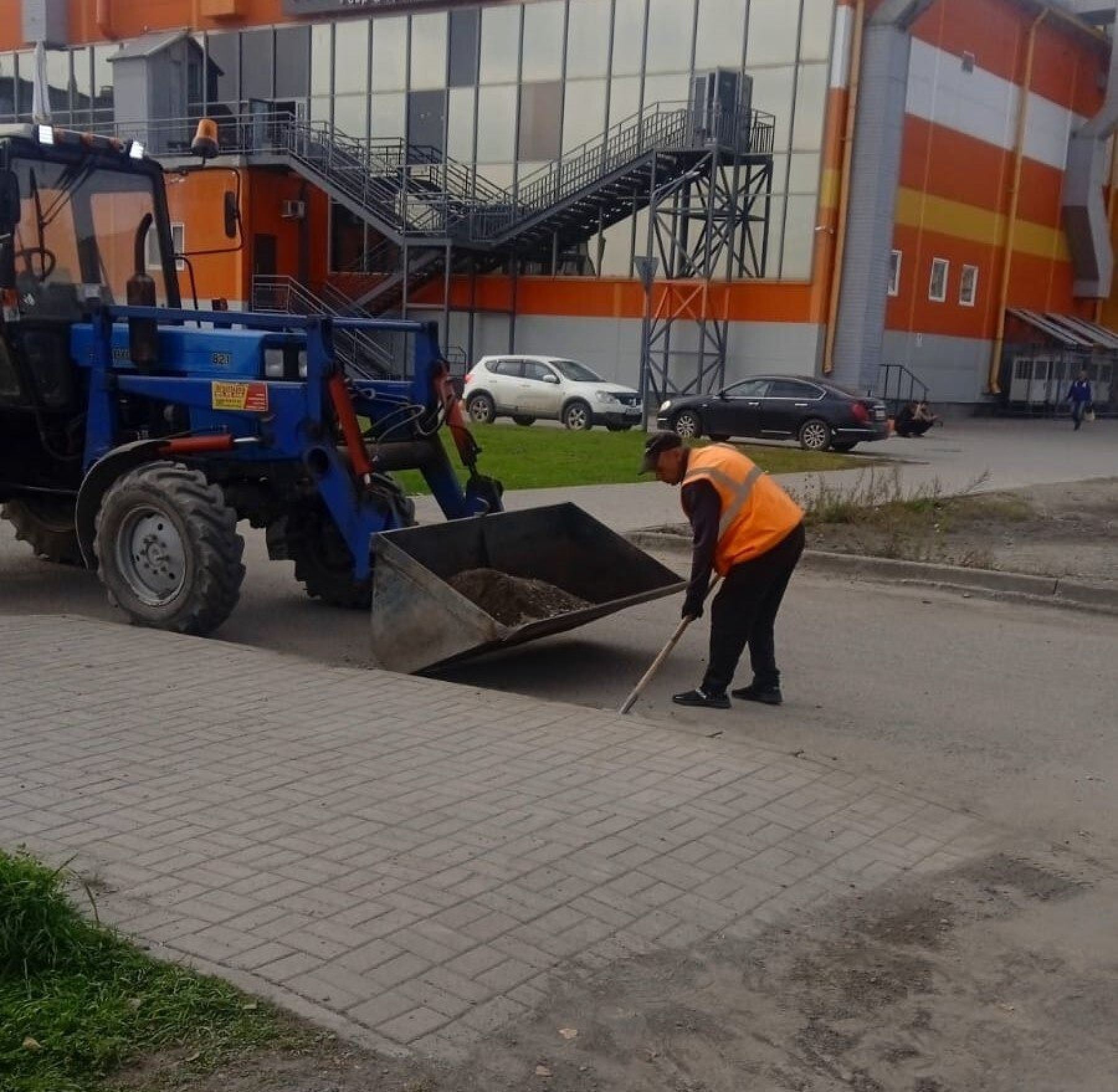 Благоустройство улиц в Бийске 