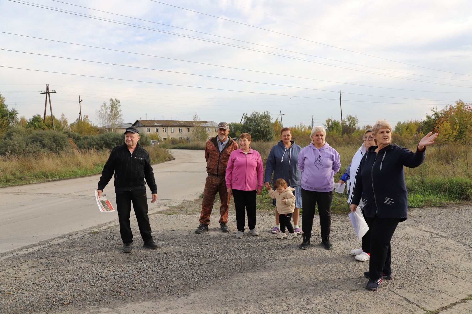 Бийчане из поселка обсуждают сложившуюся ситуацию