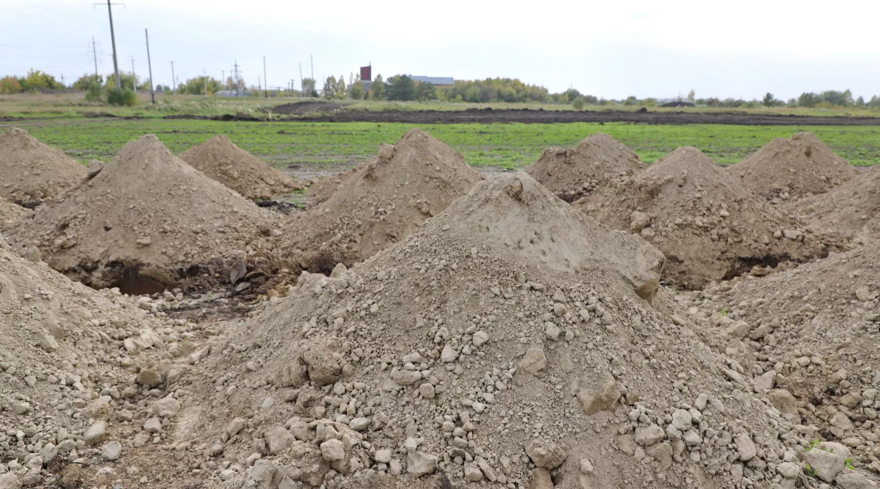 Строительство нового кладбища в Бийске