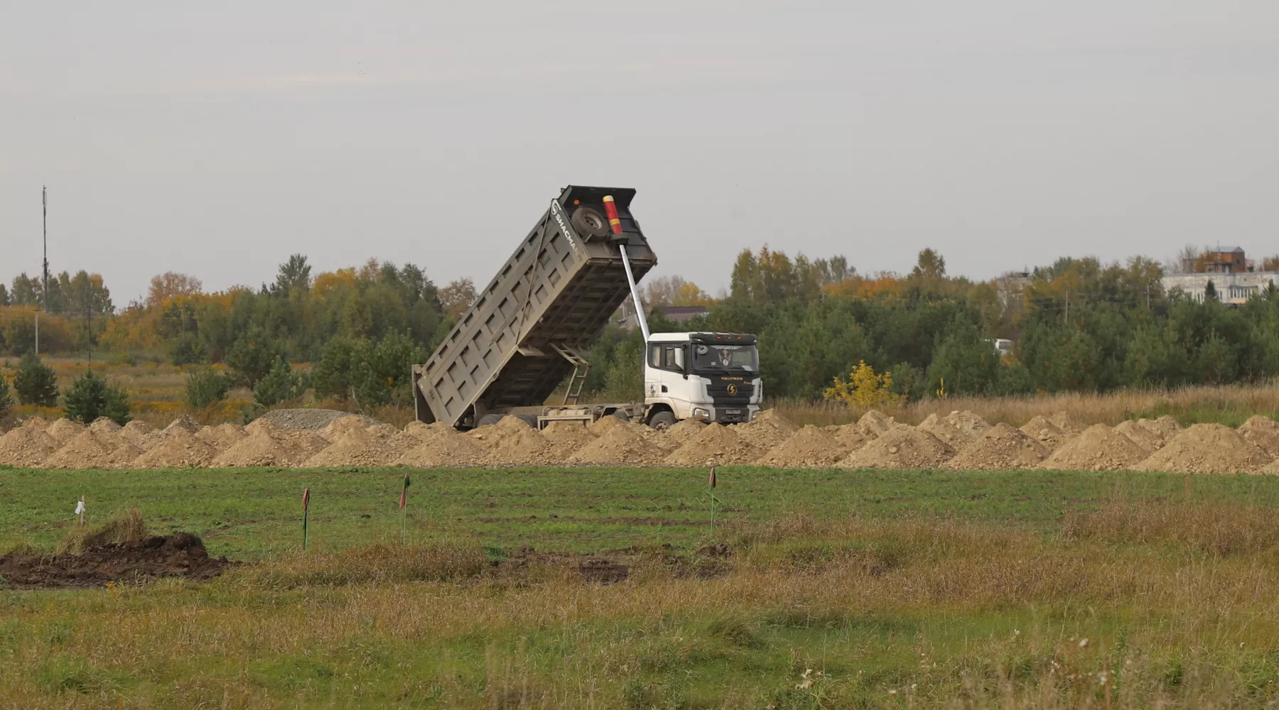 Строительство нового кладбища в Бийске