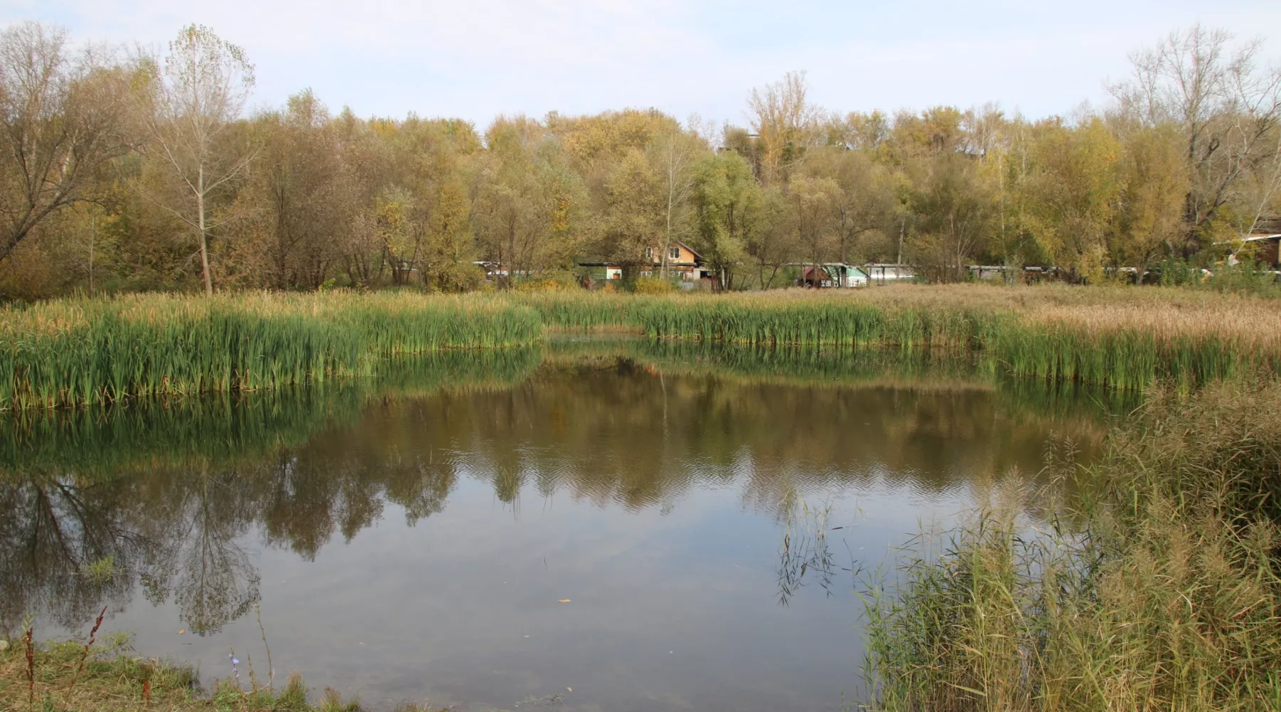 Работы на Ковалевском озере. 