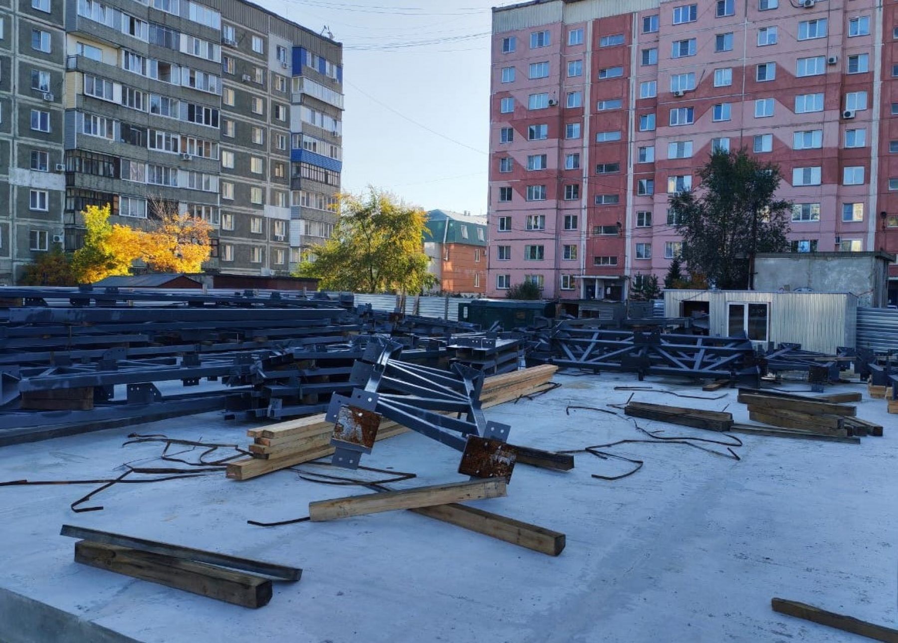 Сборка модульного бассейна в Бийске