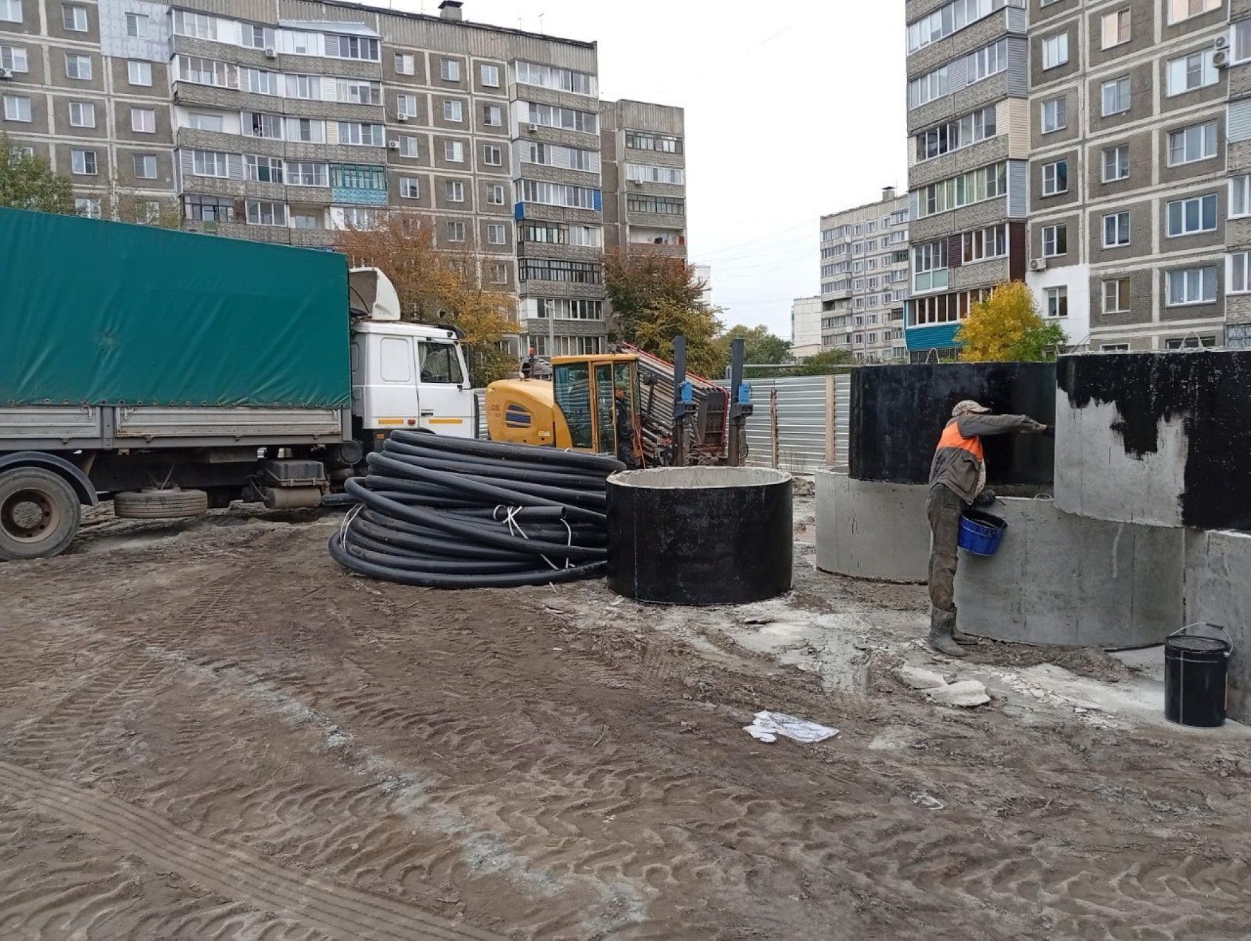 Сборка модульного бассейна в Бийске