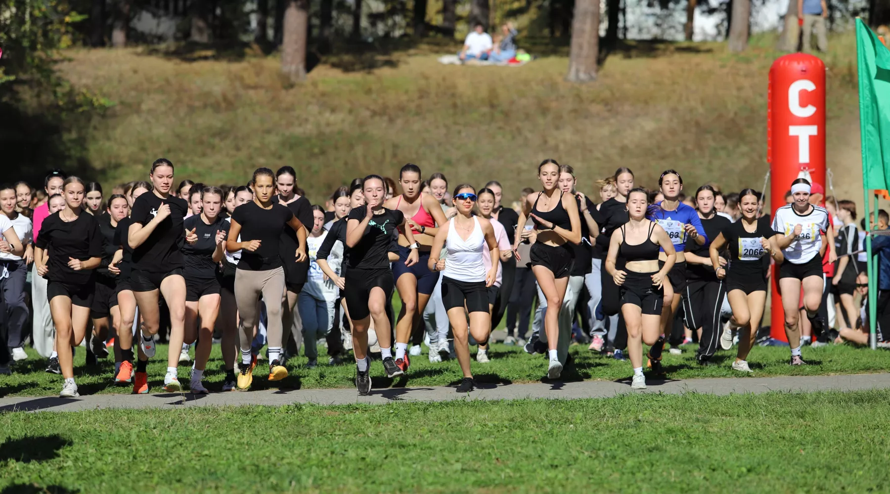 В Бийске прошел всероссийский забег «Кросс нации»