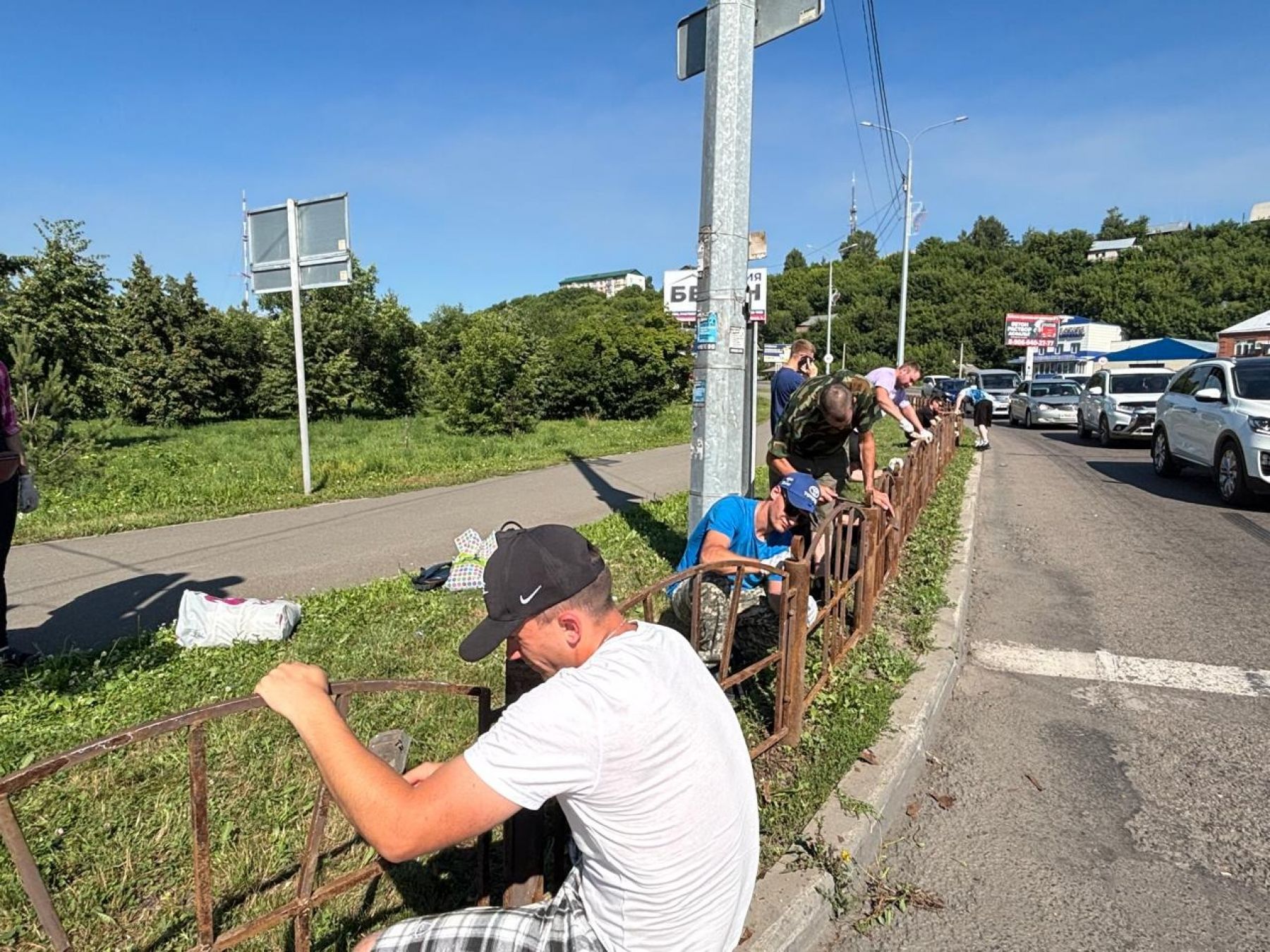 Осужденные занимаются волонтерством по выходным, в свое свободное время