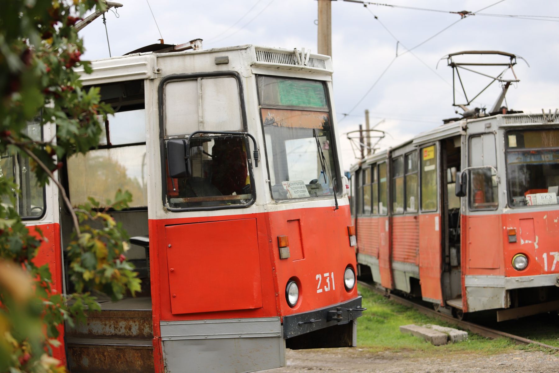 Бийскгортранс. Трамваи.