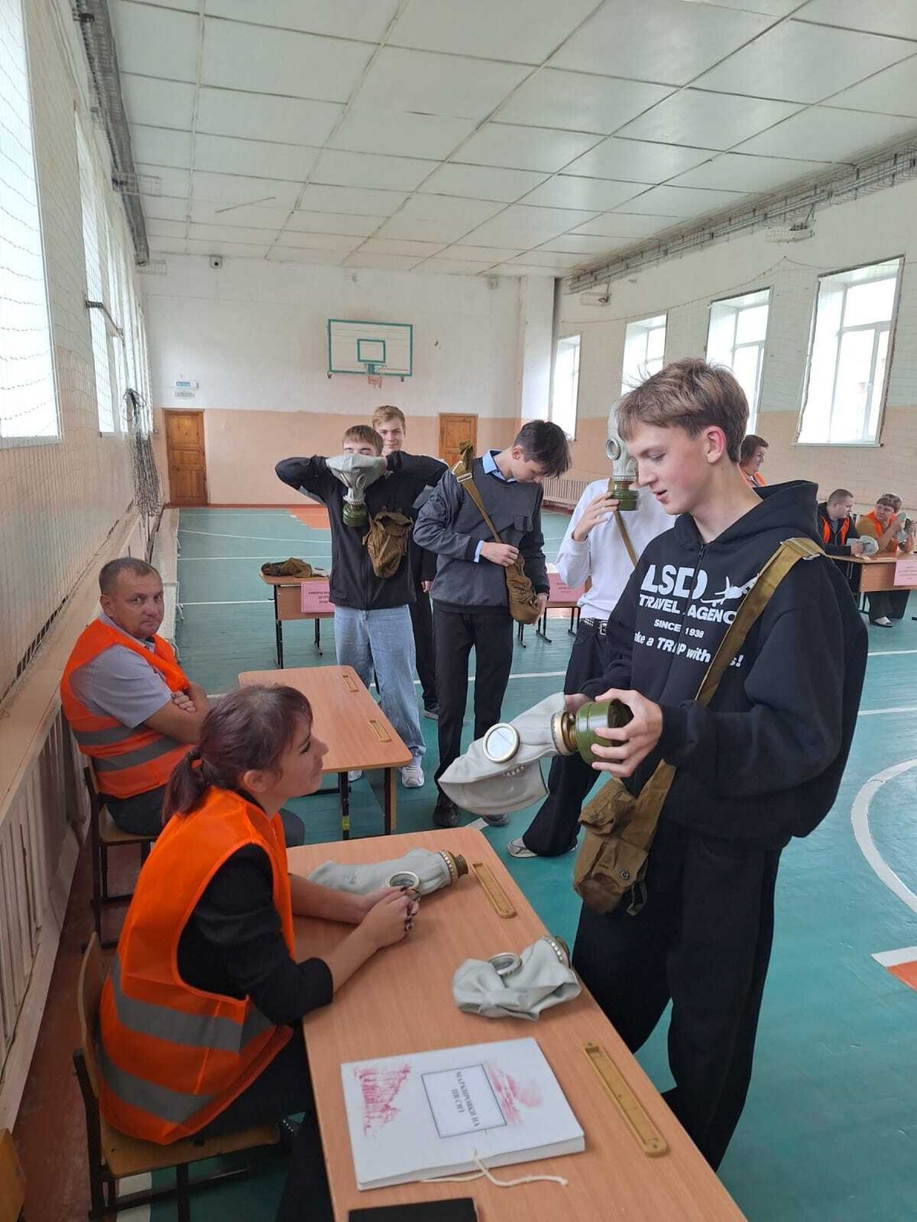 Всероссийская тренировка по гражданской обороне в Бийске 