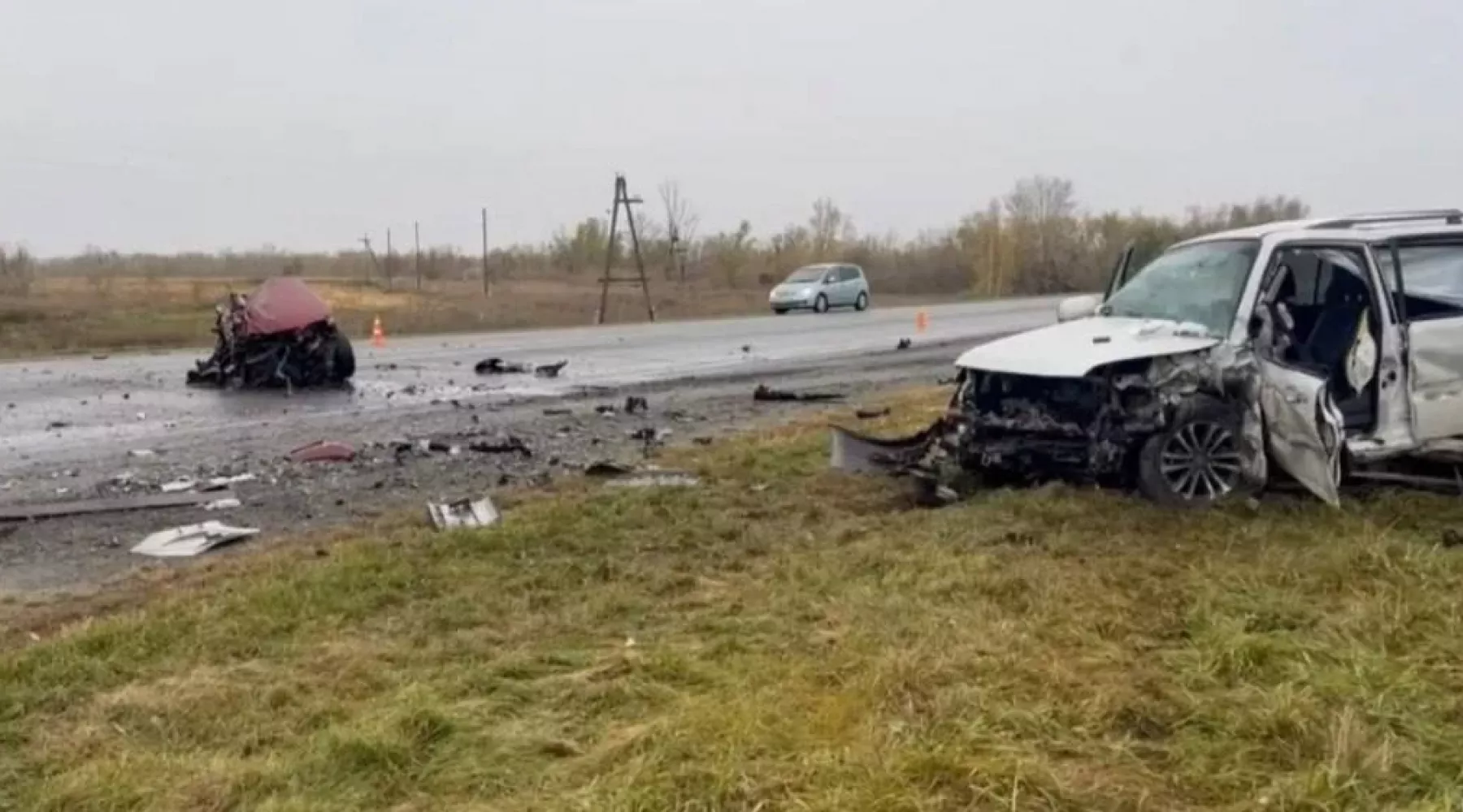 Один человек погиб, двое пострадали в результате ДТП в Алтайском крае