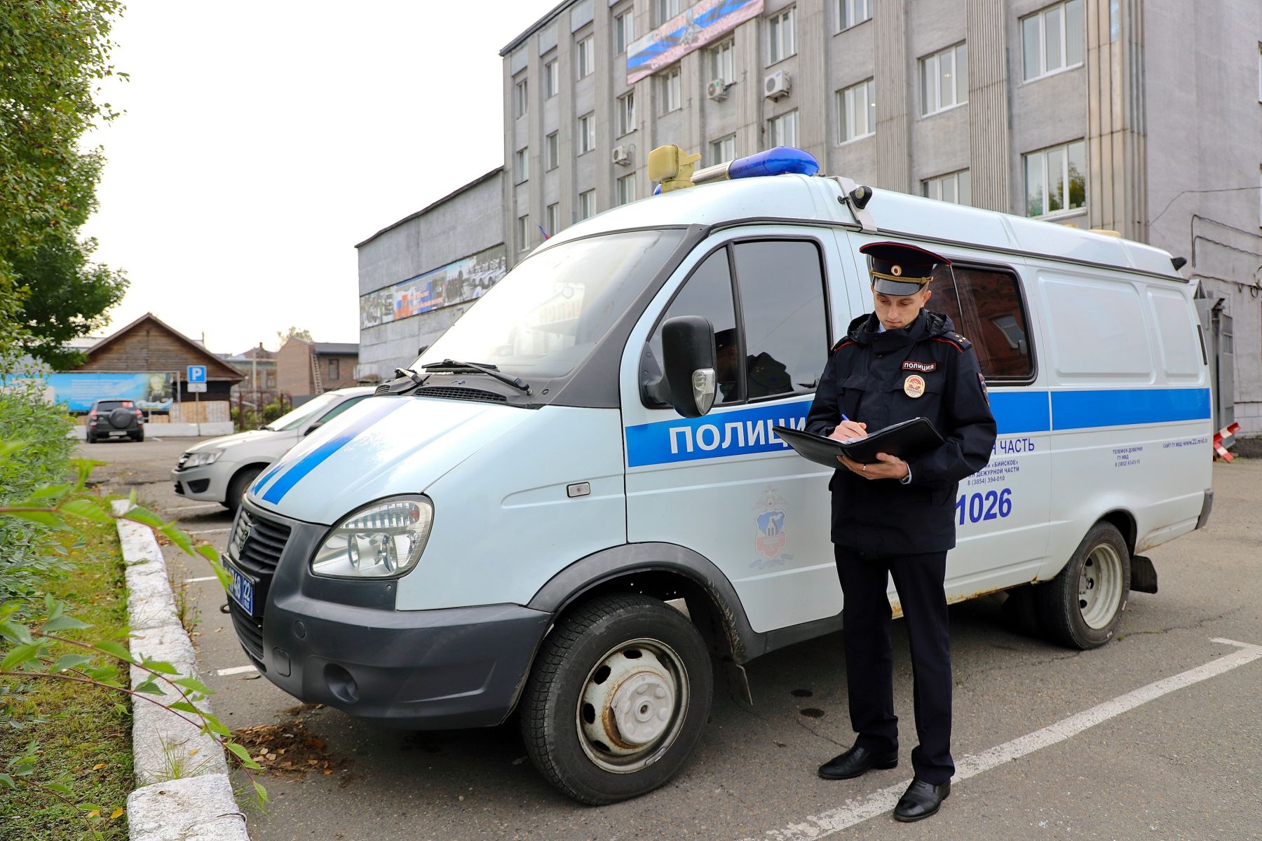 Александр Шестаков, старший лейтенант полиции, старший участковый
