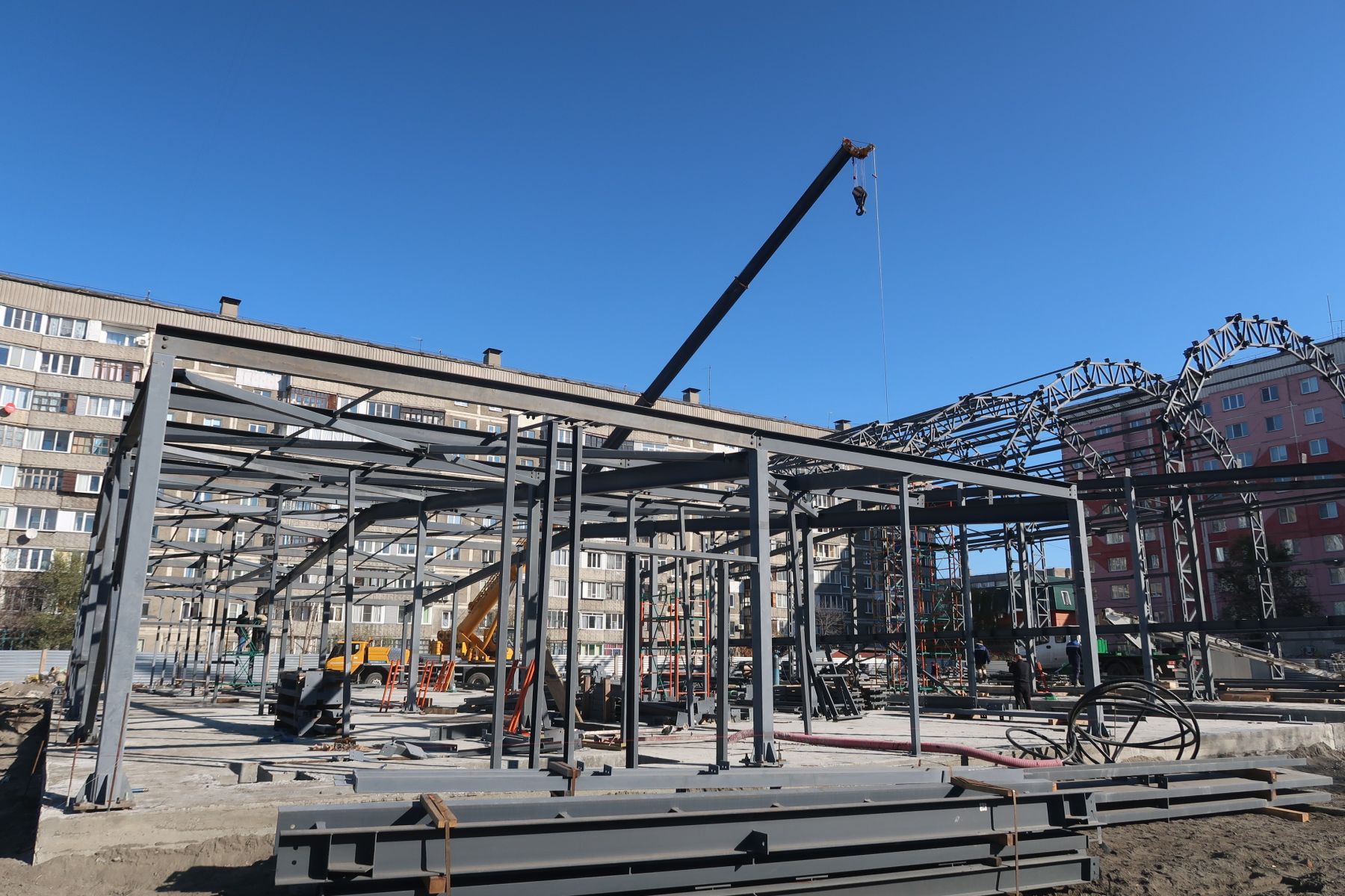 Строительство модульного бассейна