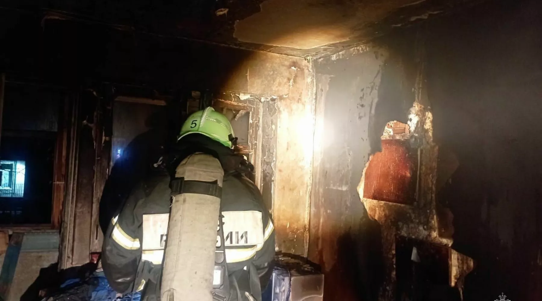 Пожар в квартире 