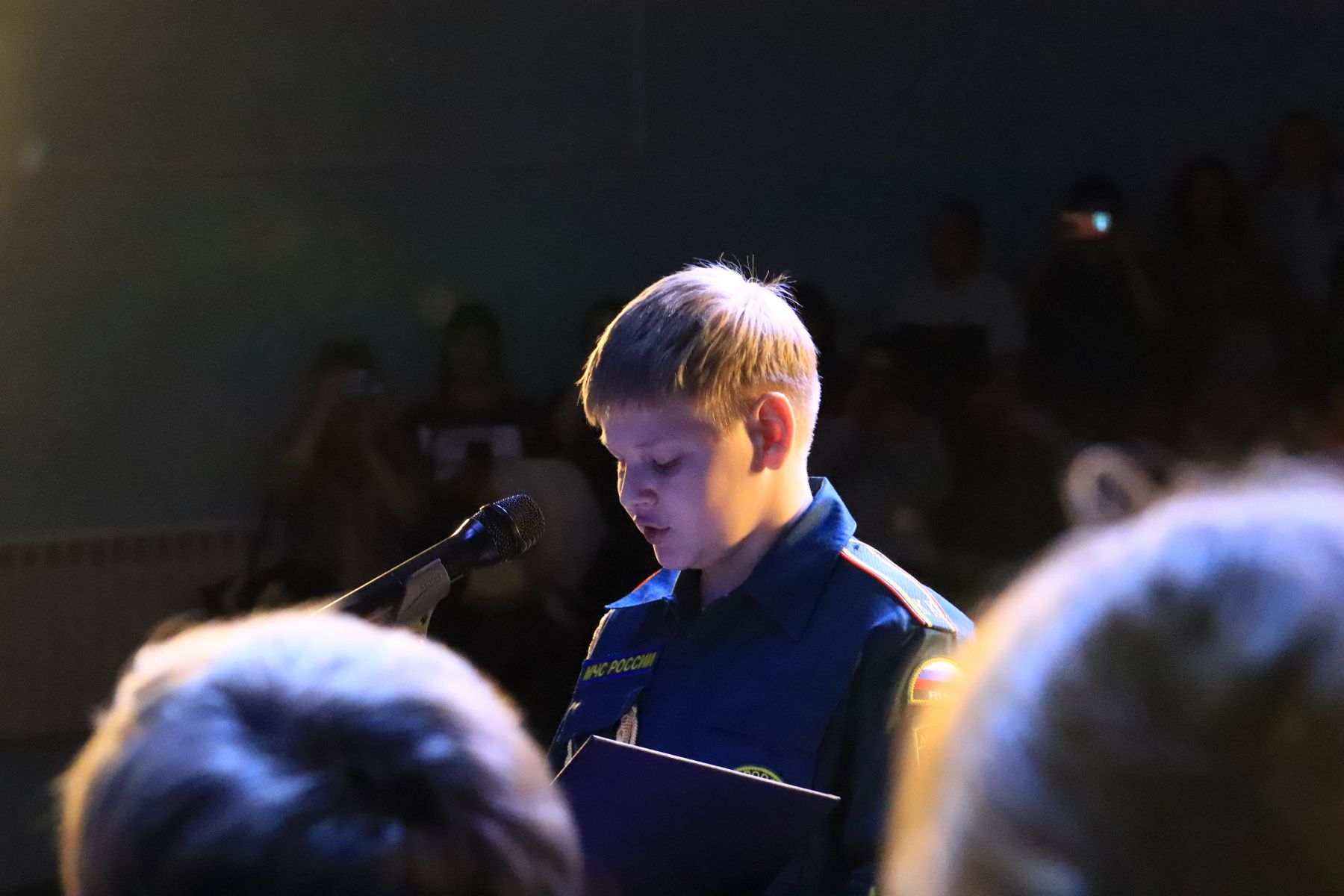 В Бийске кадетов приняли в классы МЧС