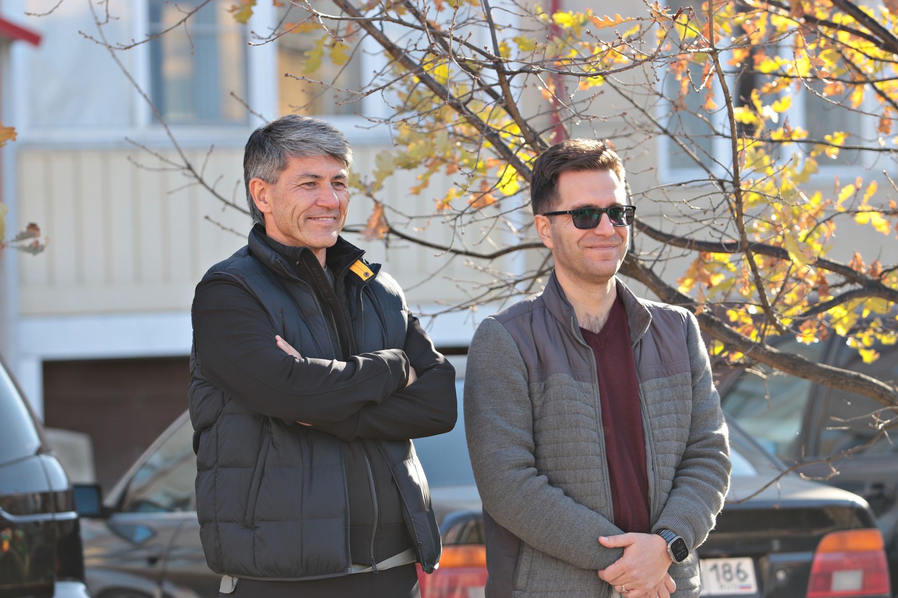 Открытие детской площадки.