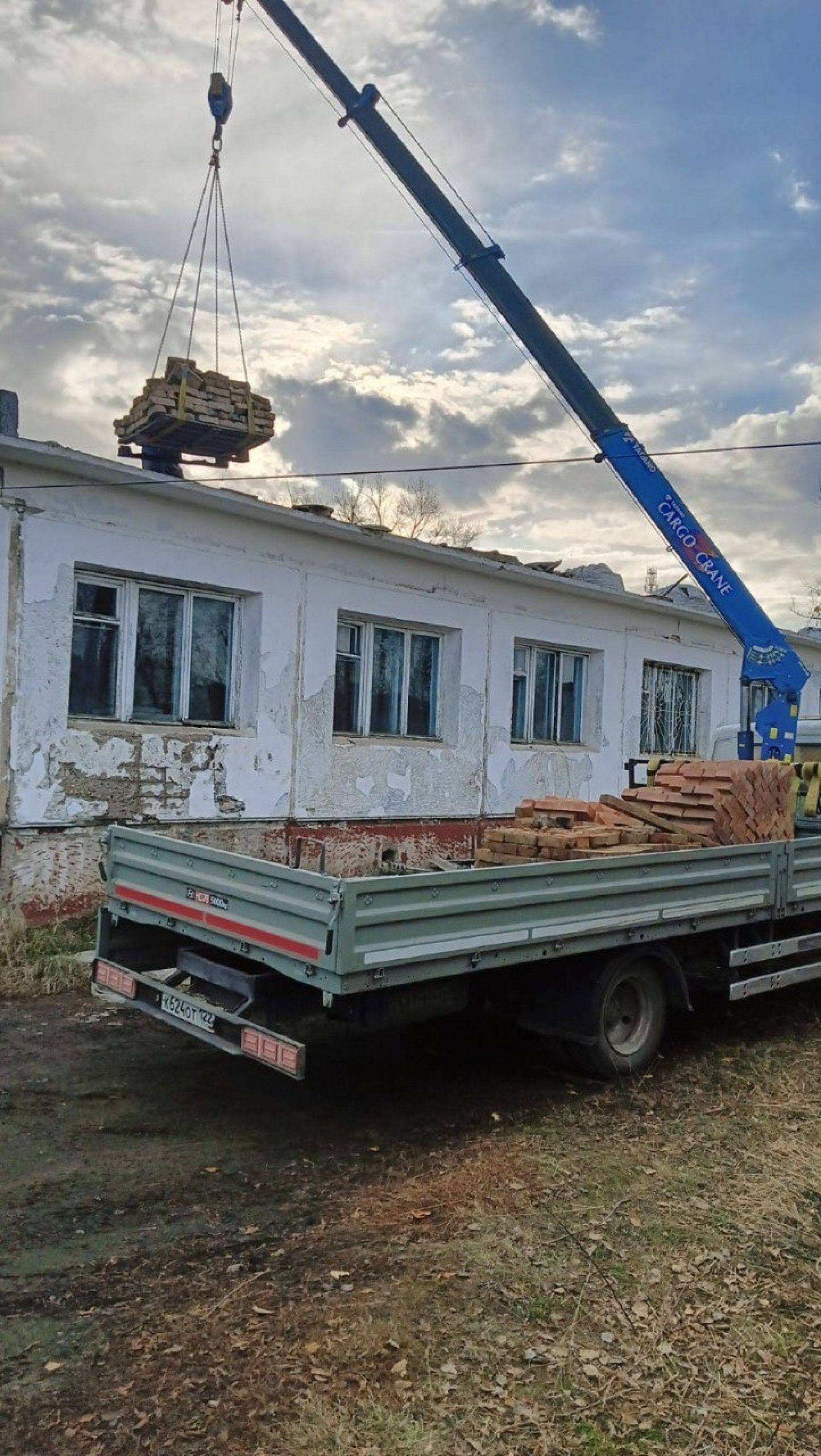 В Фоминском начались работы по созданию спортивного центра