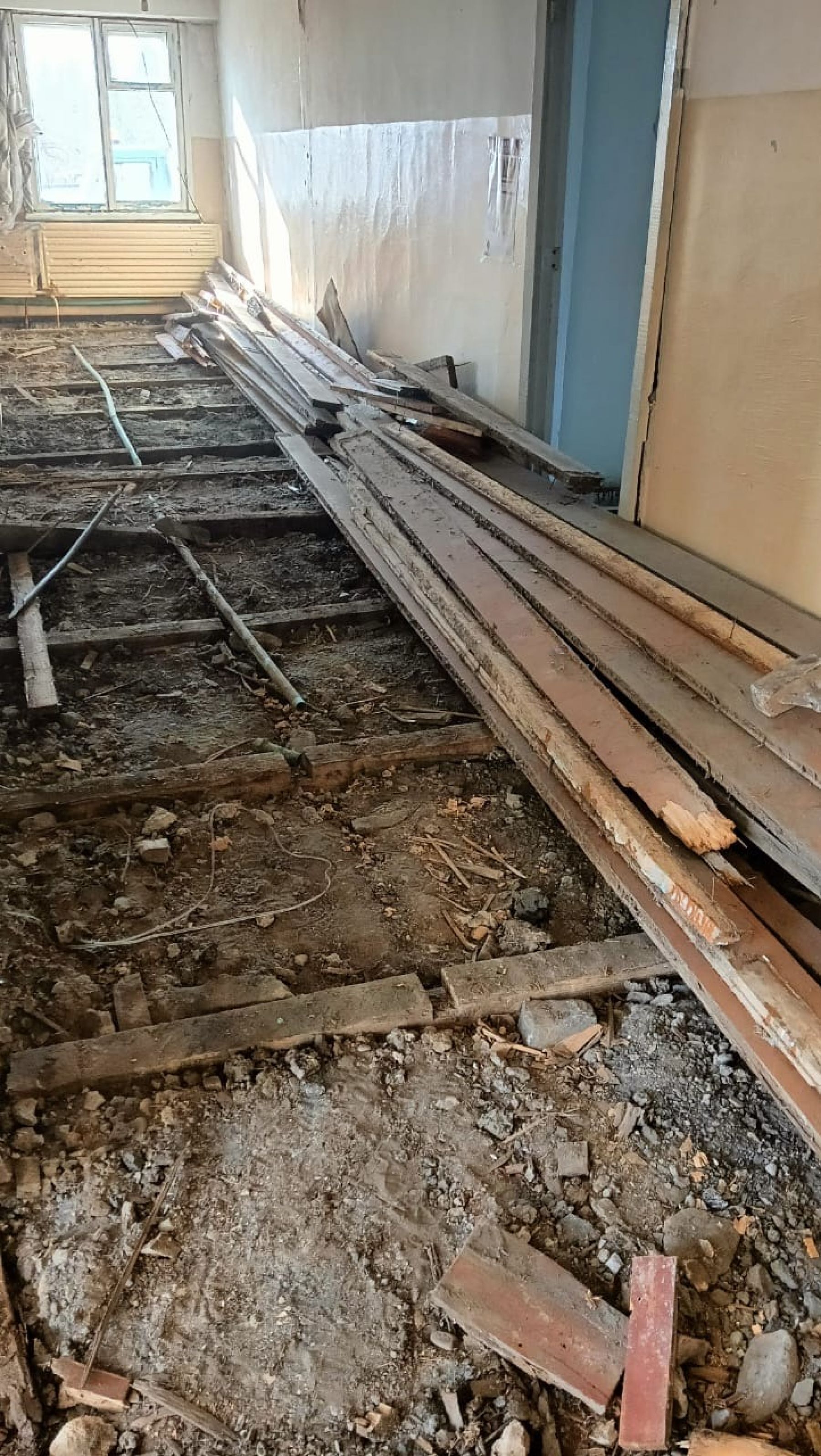 В Фоминском начались работы по созданию спортивного центра