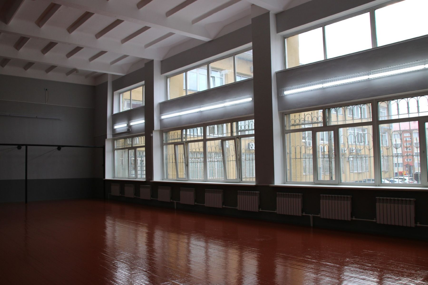 В Бийске завершили ремонт спортзала в Консультативно-диагностическом центре