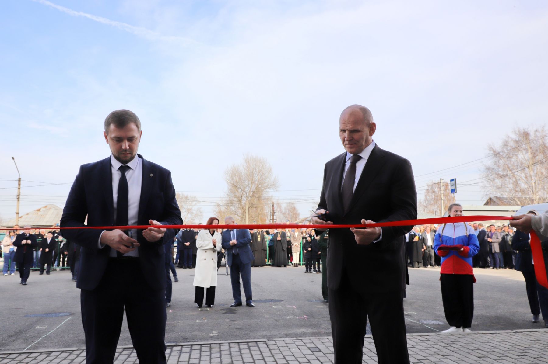 Открытие центра греко-римской борьбы "Октябрь"