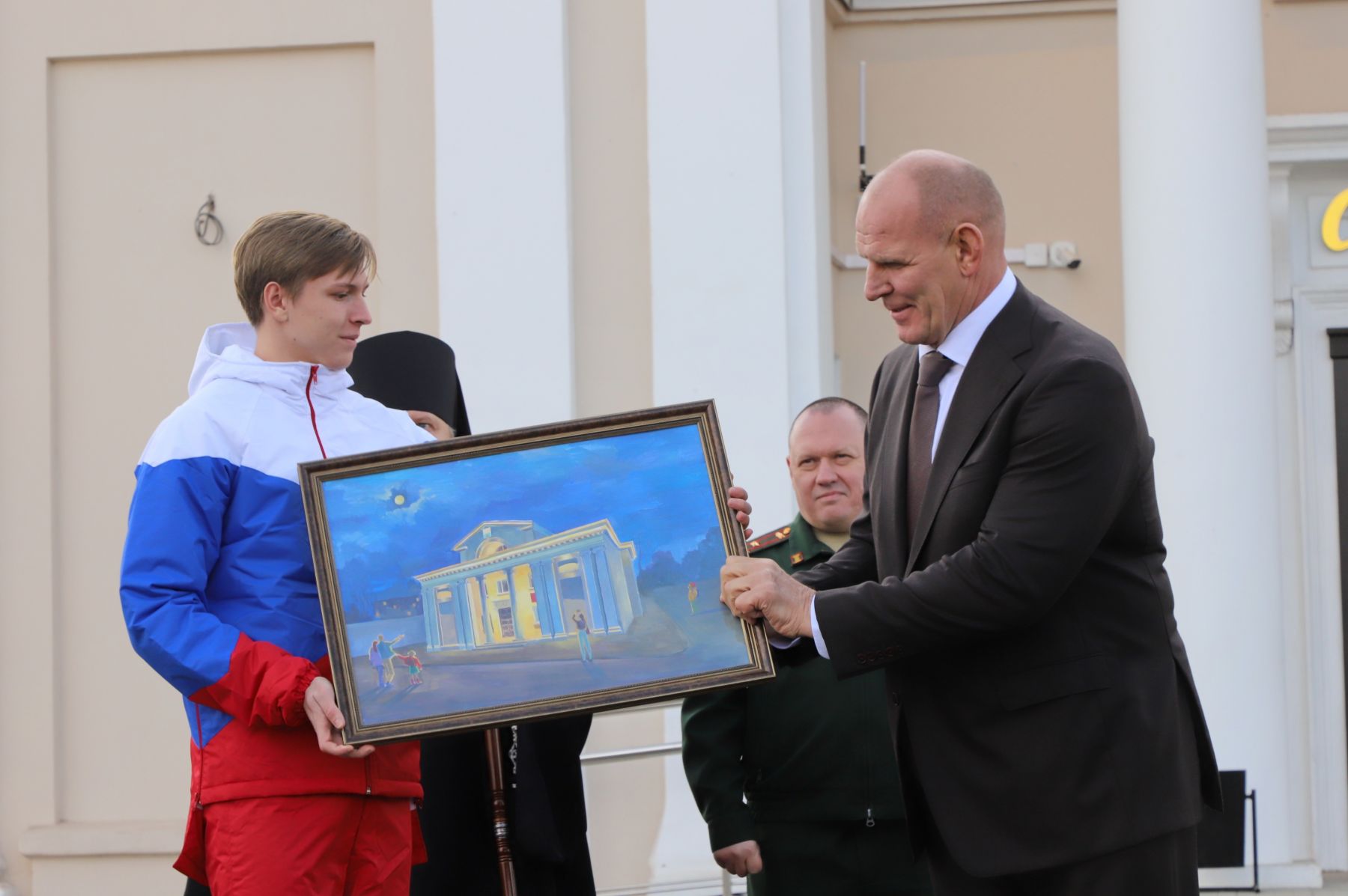 Открытие центра греко-римской борьбы "Октябрь"