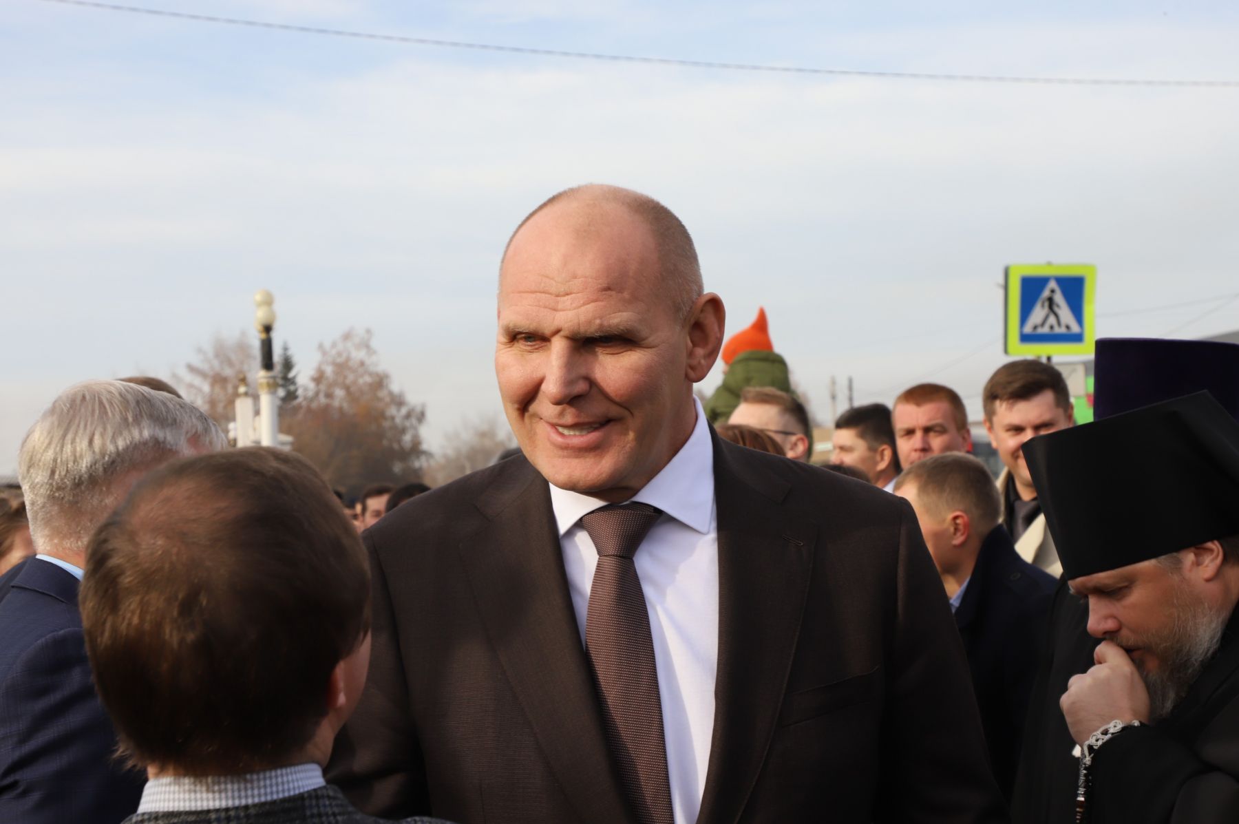 Открытие центра греко-римской борьбы "Октябрь"