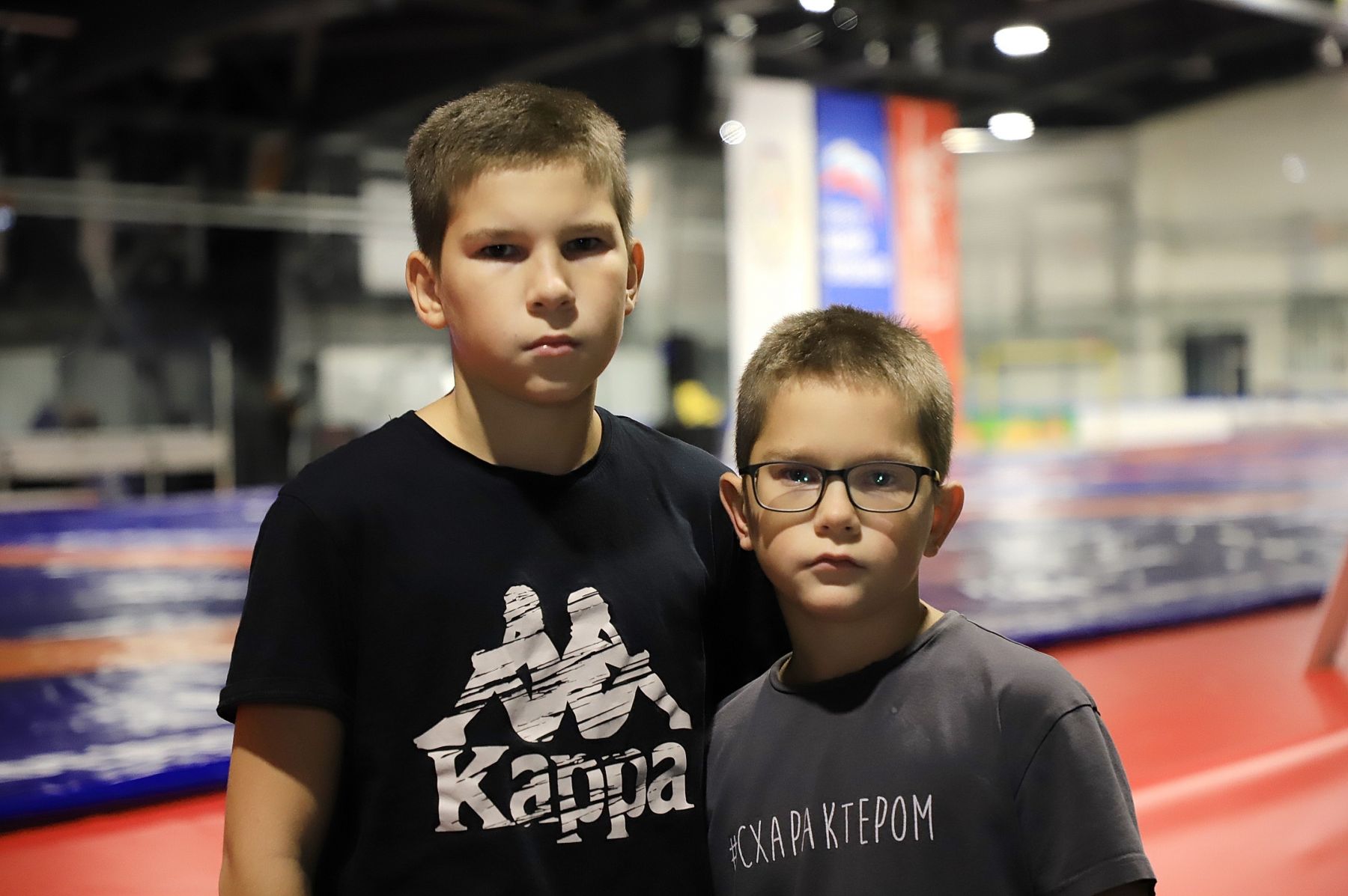 Никита и Артем Помагаловы, ученики школы №20